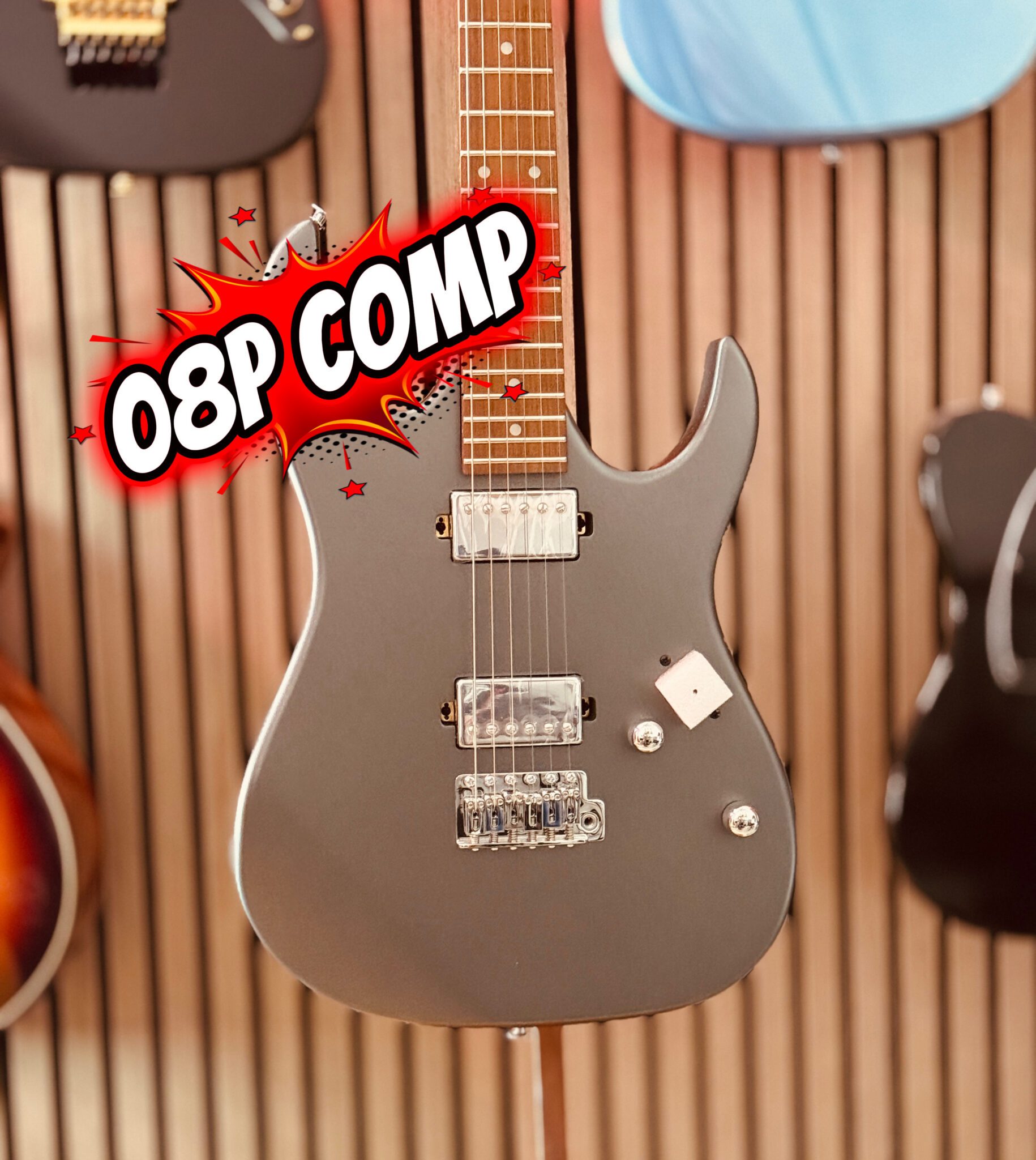 NEW !!!!Ibanez GRX120SP Noble Gray Metallic Matte .08p !!!!!