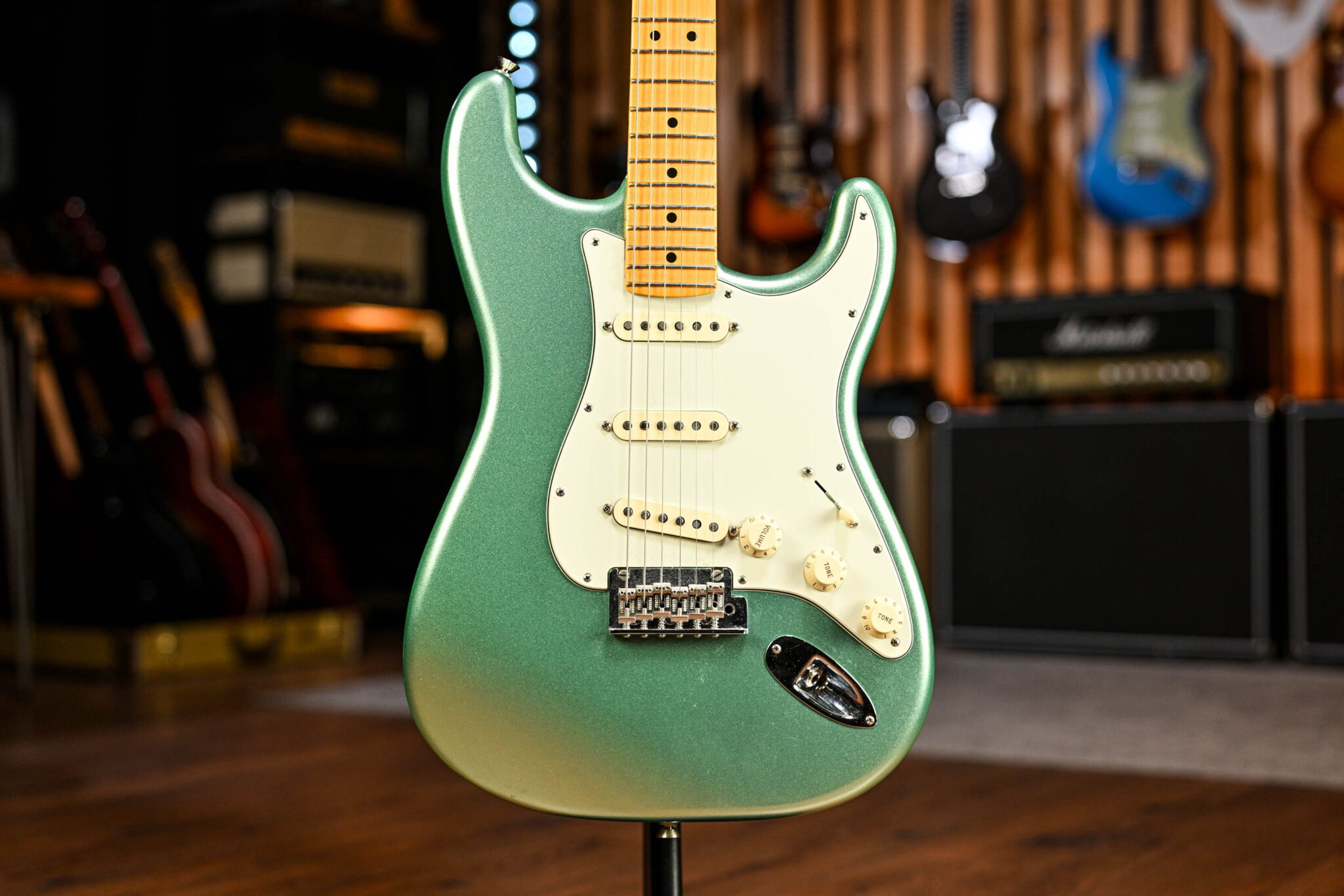 Fender American Professional II Stratocaster in Mystic Surf Green