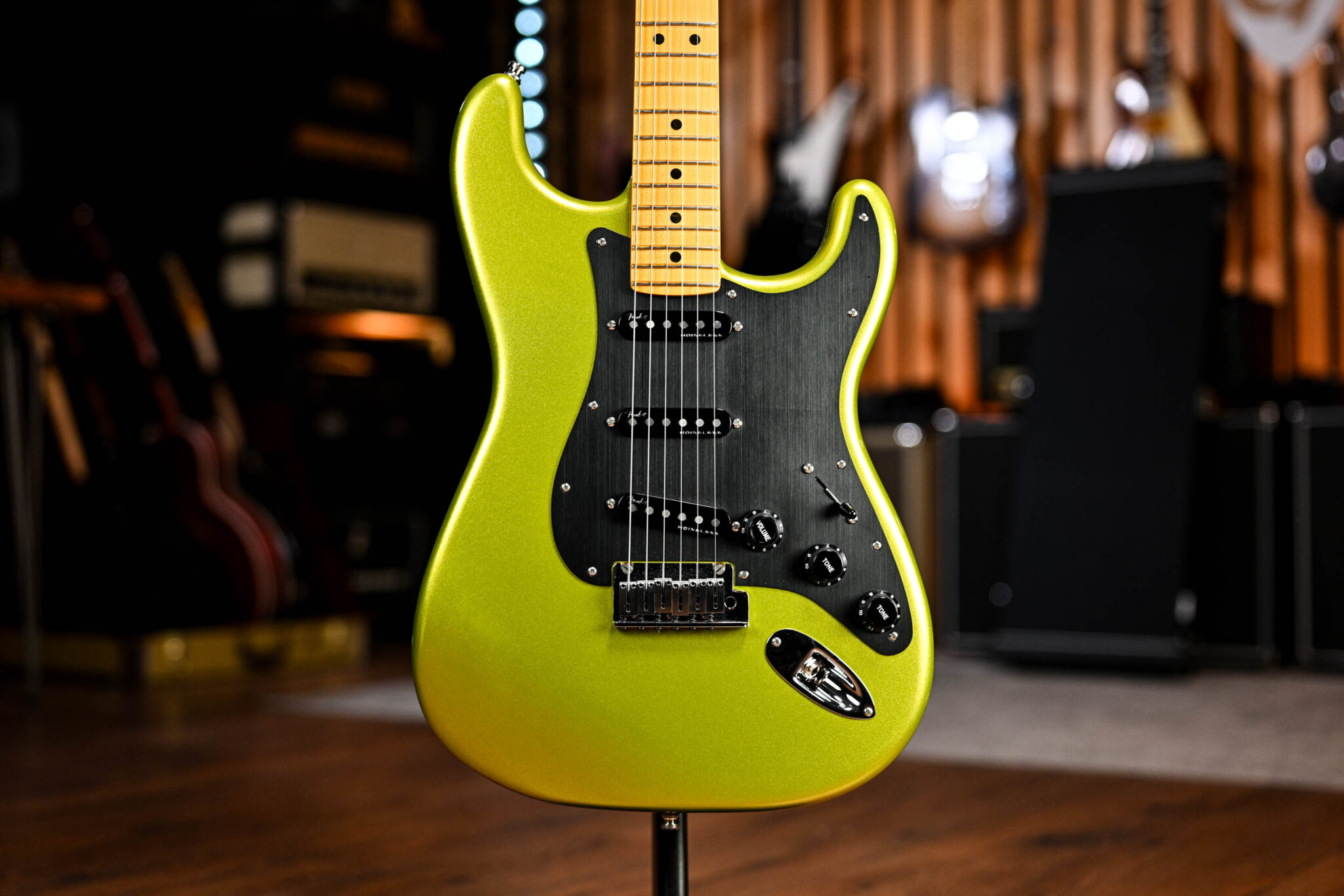 Fender American Ultra II Stratocaster in Solar Flare