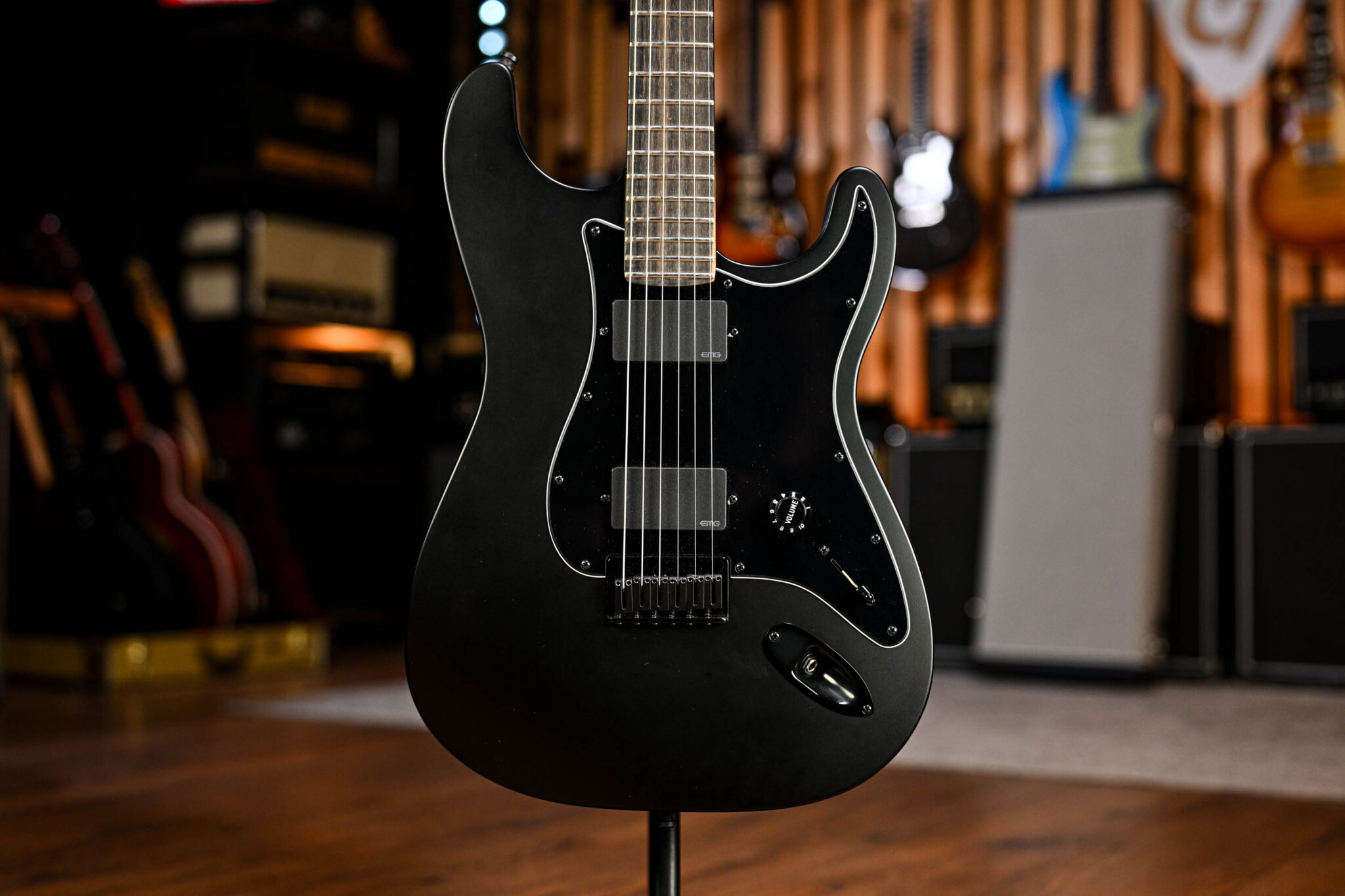 Fender Jim Root Signature Stratocaster in Flat Black