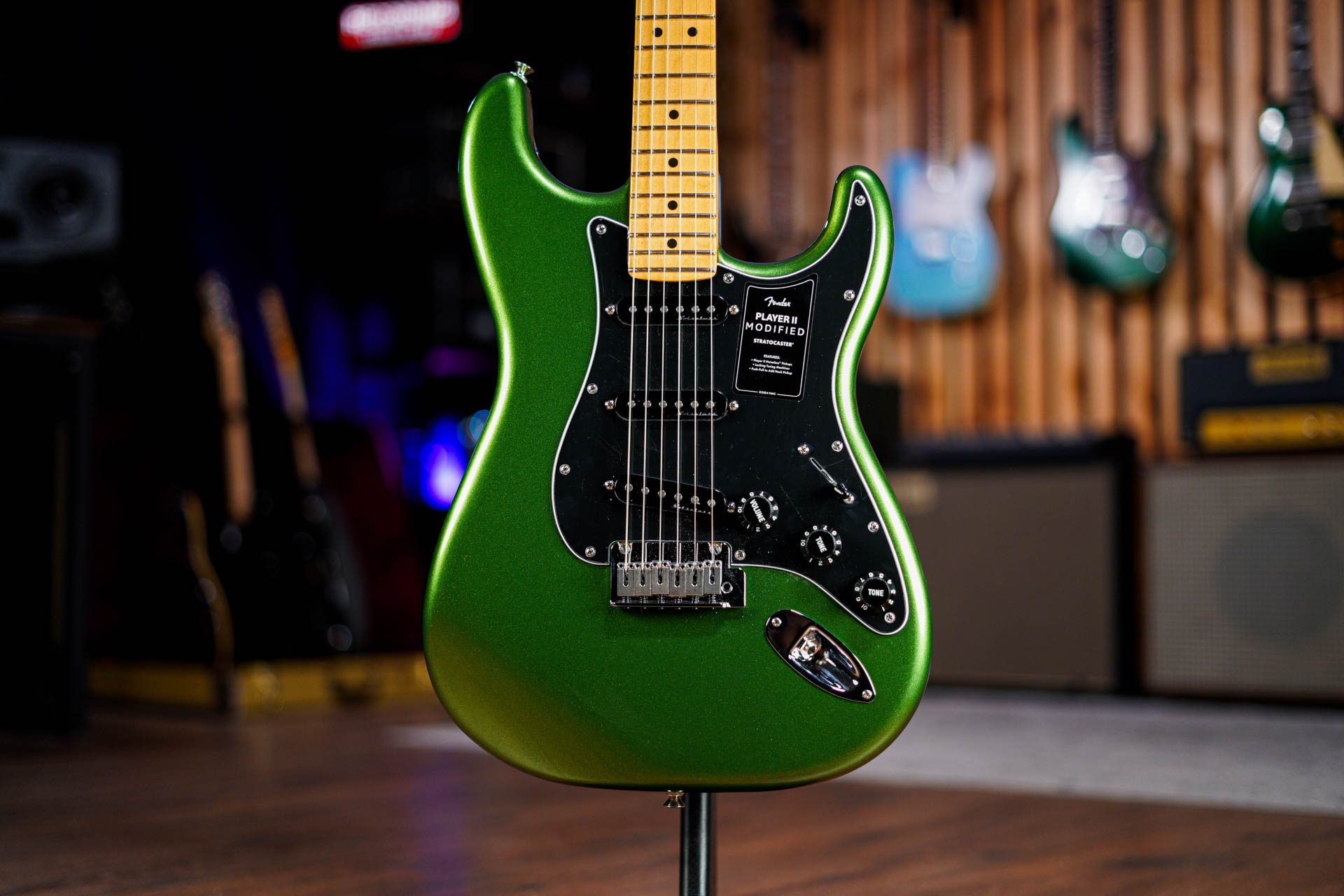 Fender Player II Modified Stratocaster Harvest Green Metallic #5