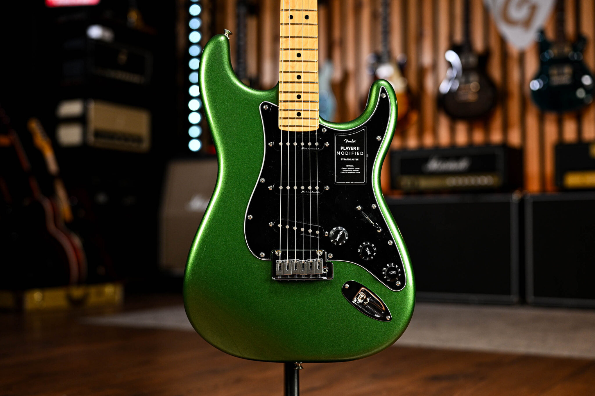 Fender Player II Modified Stratocaster in Harvest Green Metallic