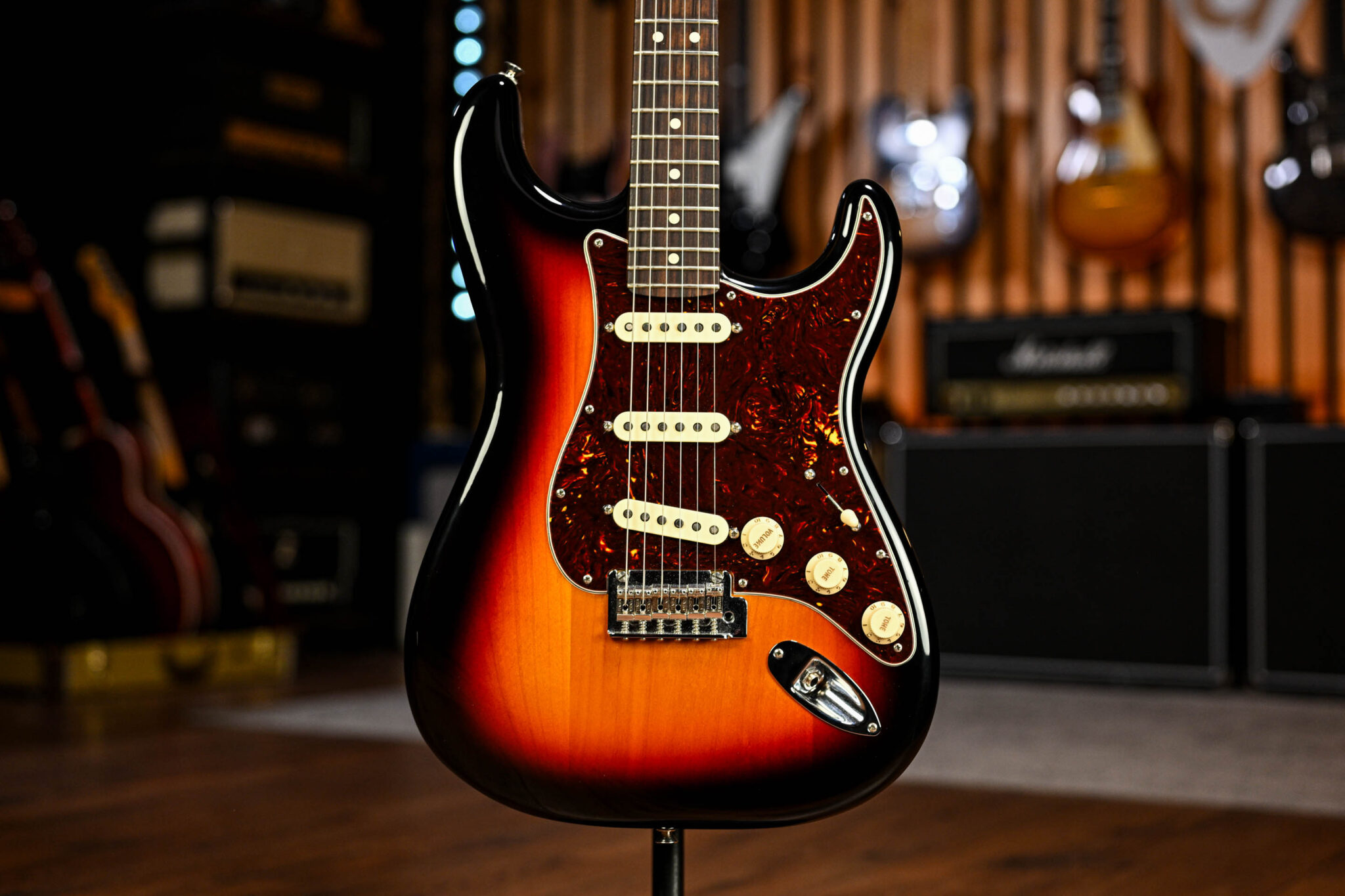 Fender Player II Stratocaster with Custom Shop Pickups in Sunburst