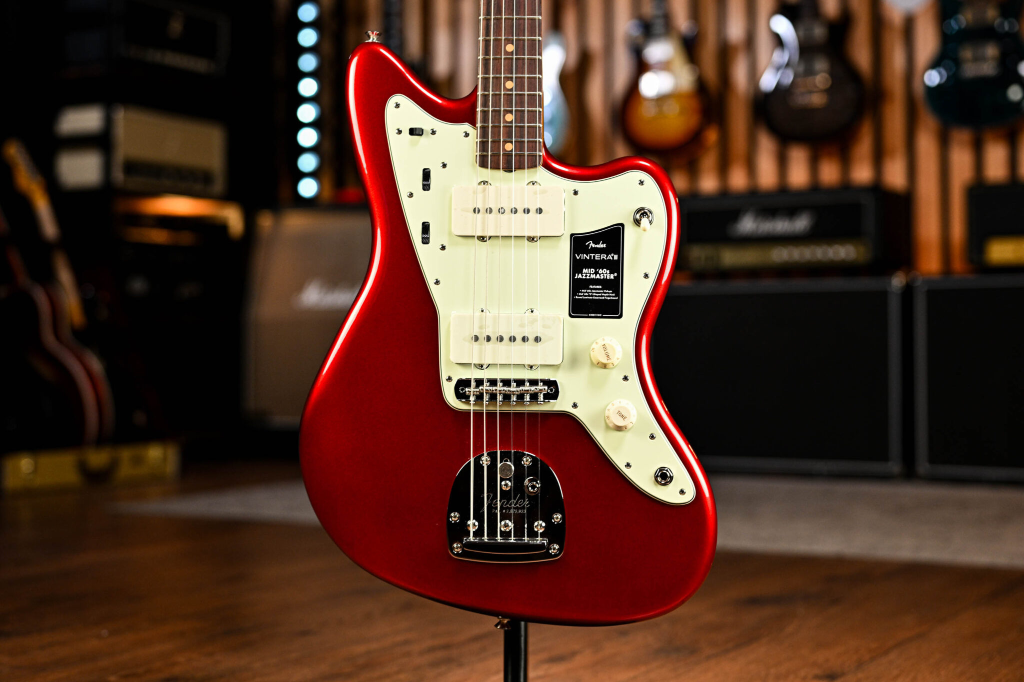 Fender Vintera III Mid '60s Jazzmaster in Candy Apple Red