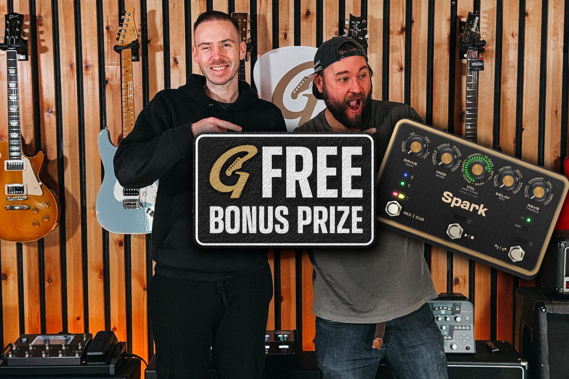 Free Weekend Bonus | Positive Grid Spark Pedal | Auto Draw