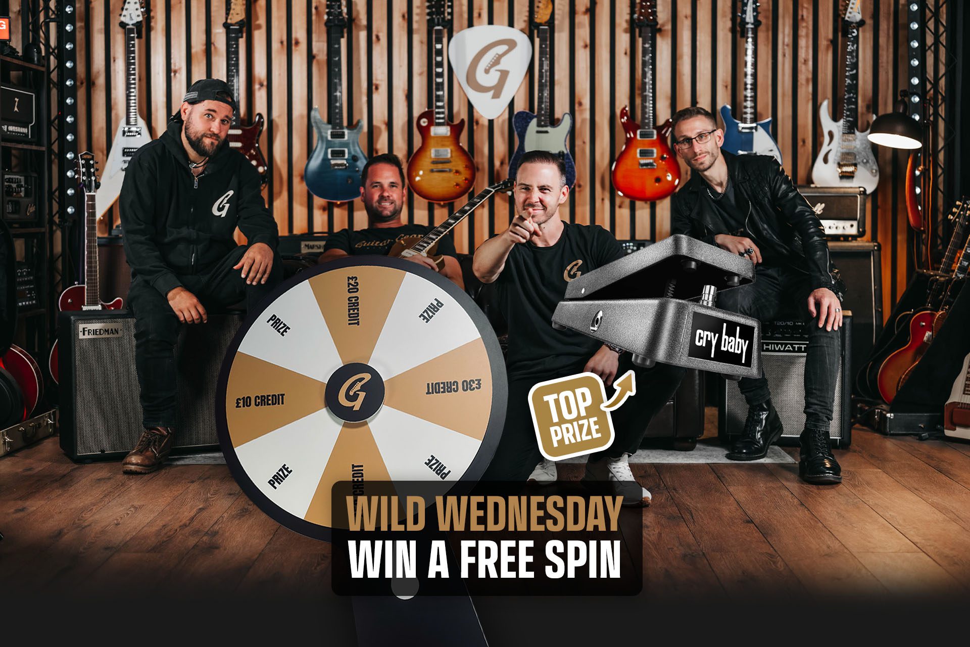 Free Wild Wednesday Bonus – Win a spin on our prize wheel!