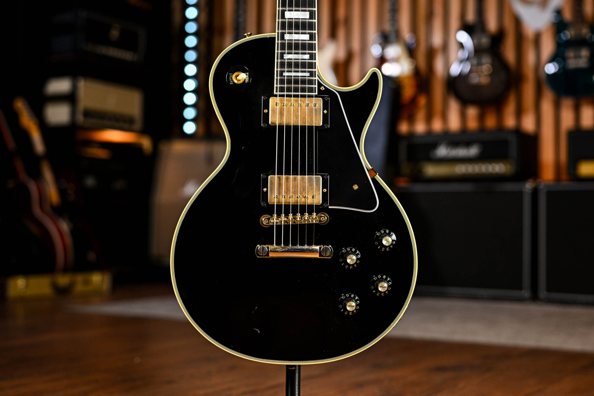 Gibson Custom Shop Murphy Lab 1968 Les Paul Custom in Ebony