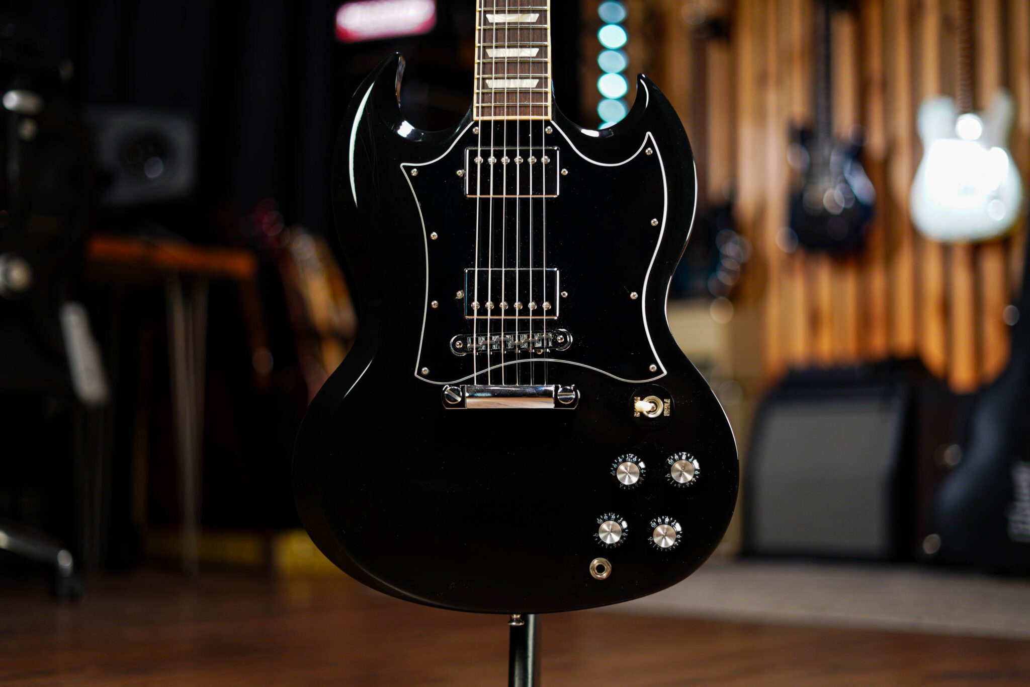 Gibson SG Standard in Ebony #6