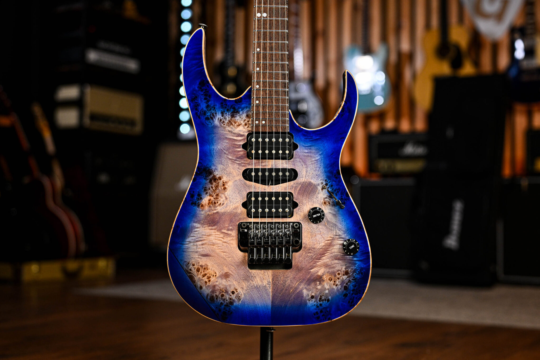 Ibanez RG1070PBZ in Cerulean Blue