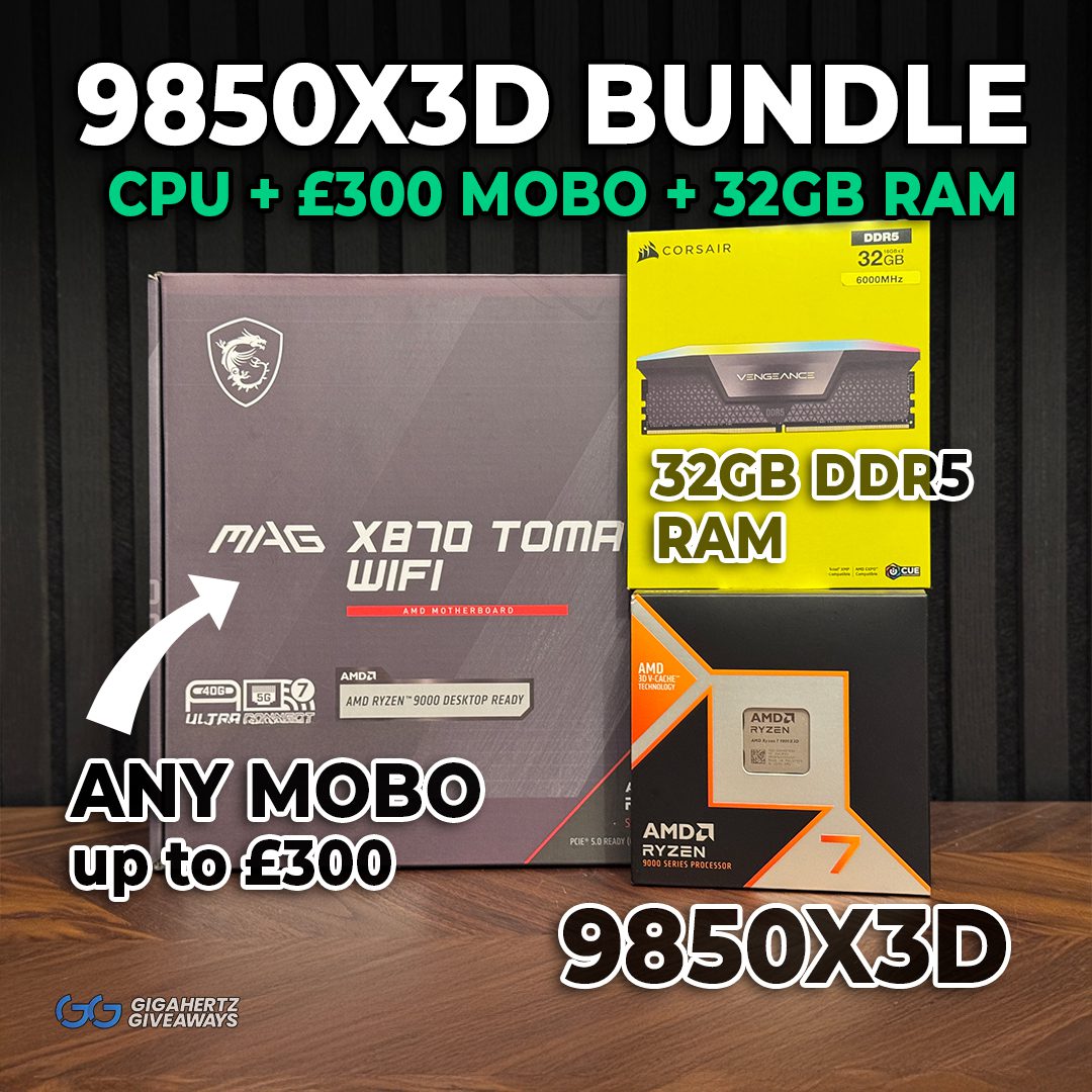 9850X3D CPU Upgrade Bundle