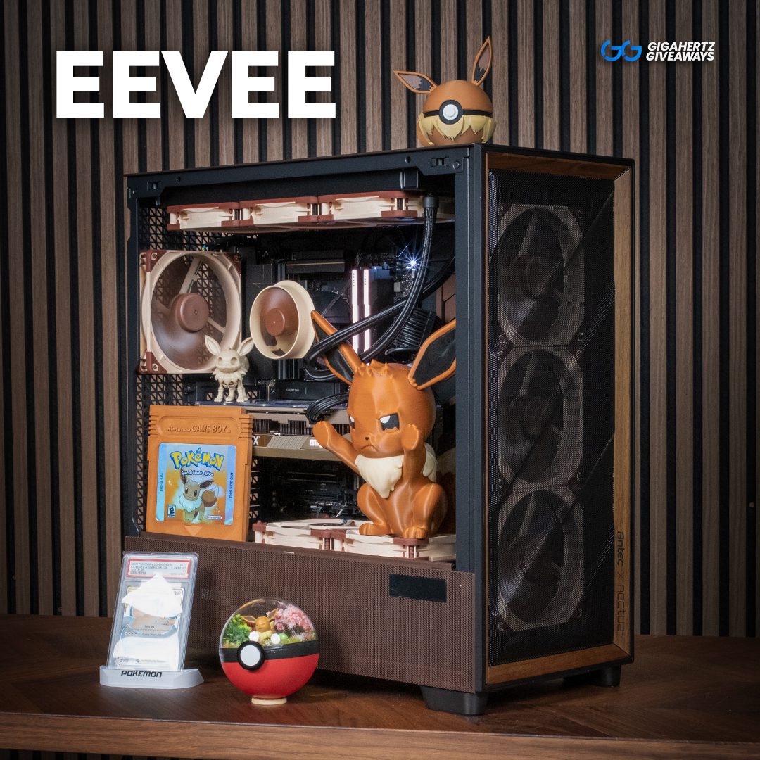 Eevee | 9850X3D RTX 5080 PC + 15 Instant Wins