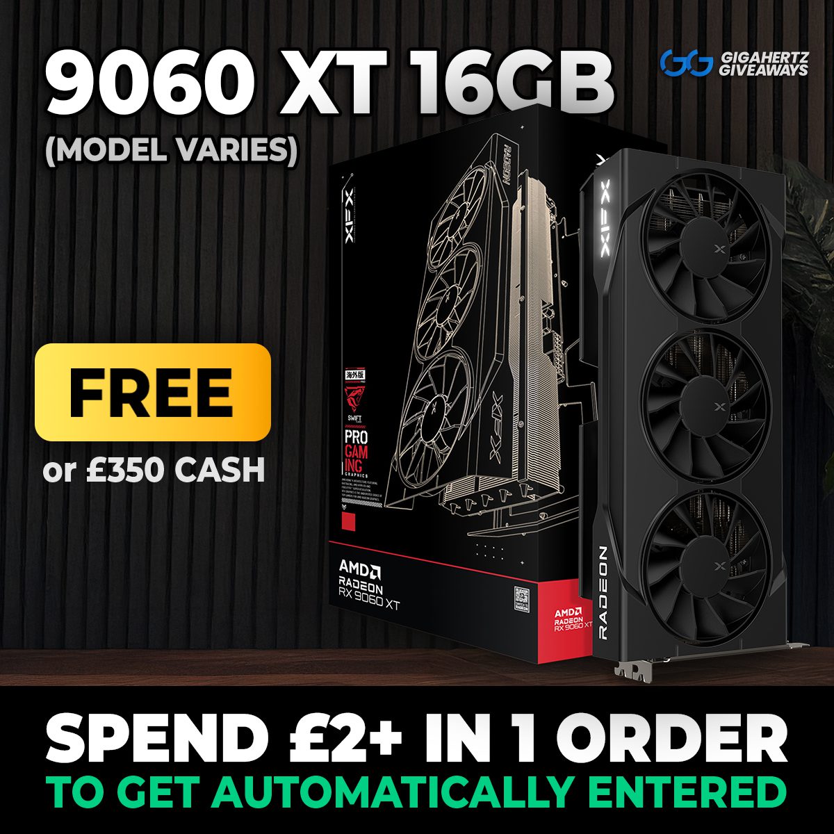 FREE | 9060 XT 16GB