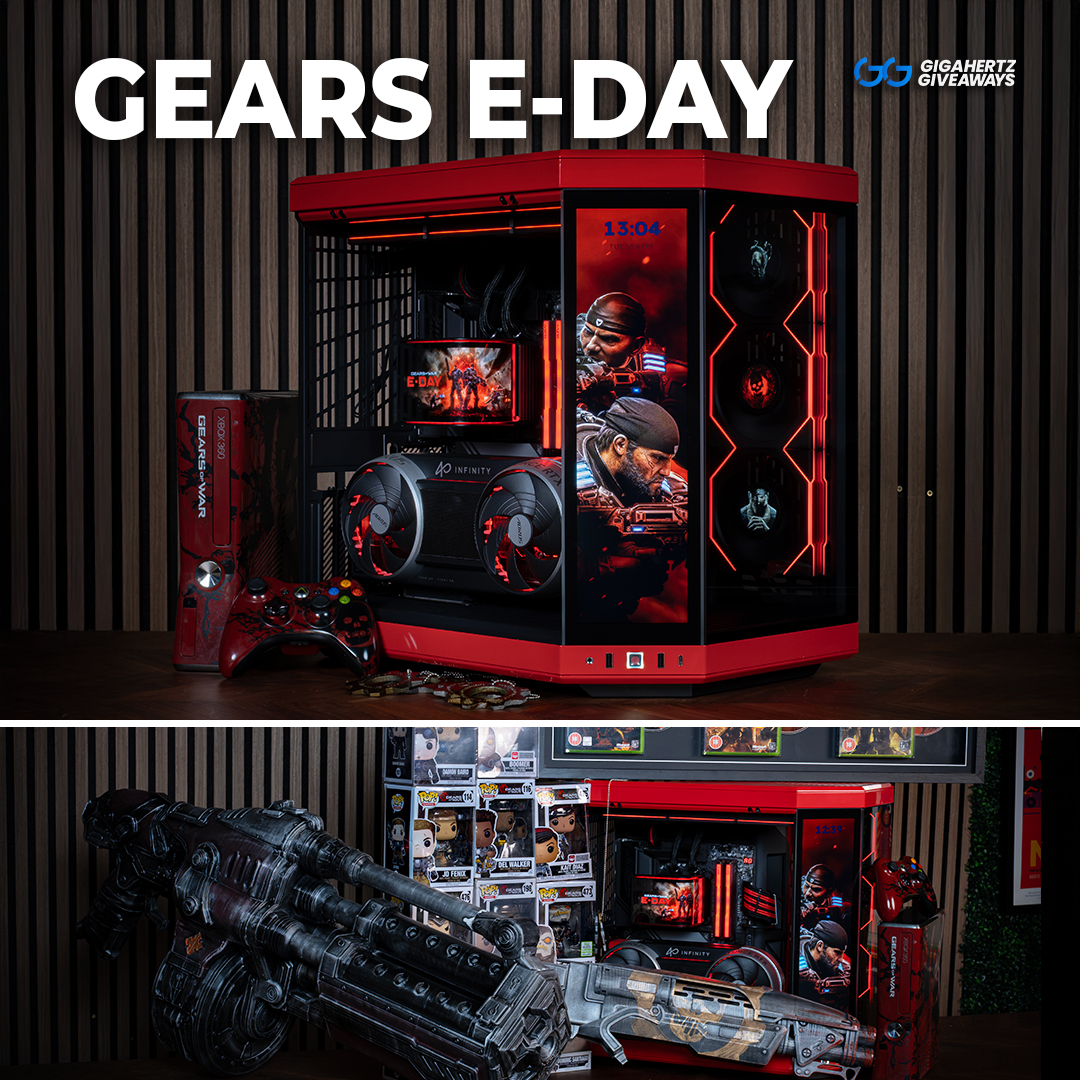 Gears E-DAY | 9850X3D / 5080 PC + 35 InstaWins