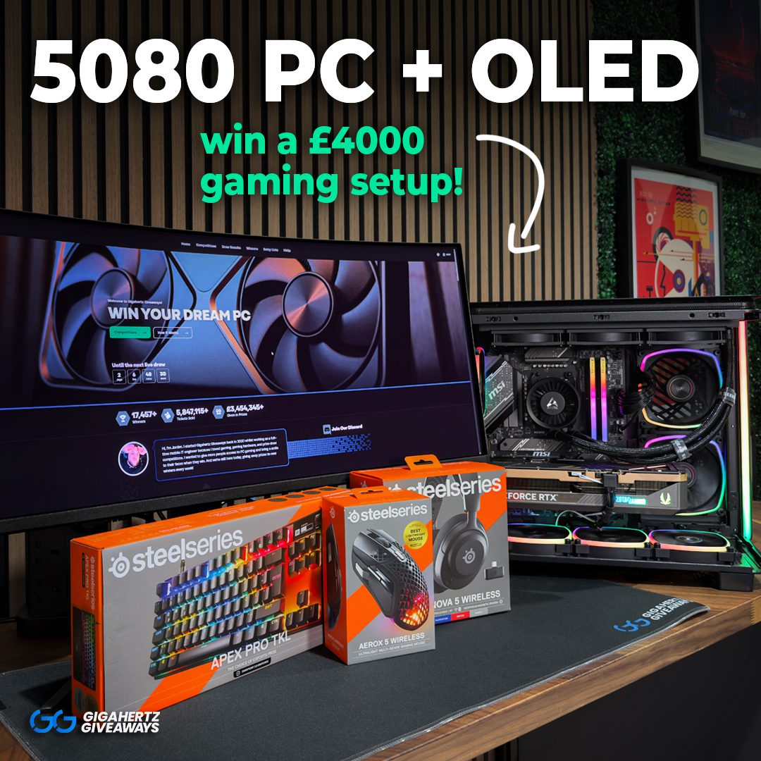 £4000 PC Plug n' Play Bundle | 5080 PC + OLED | 30 InstaWins