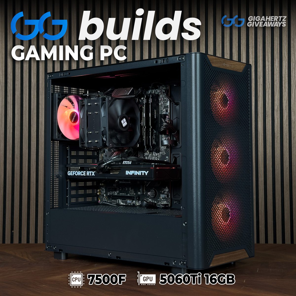 GGBuilds | RTX 5060 Ti Gaming PC