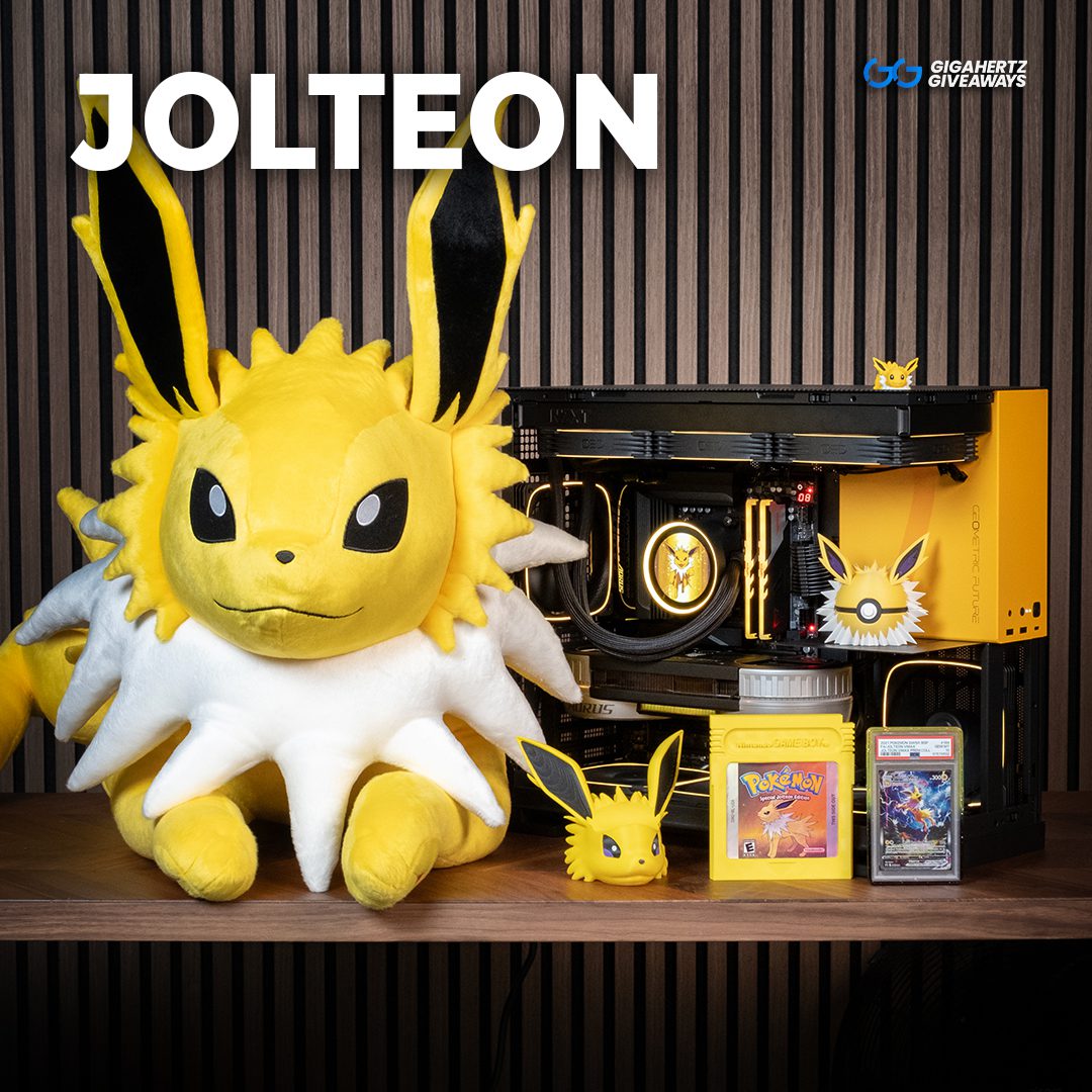 Jolteon | 9850X3D RTX 5080 PC + 20 InstaWins
