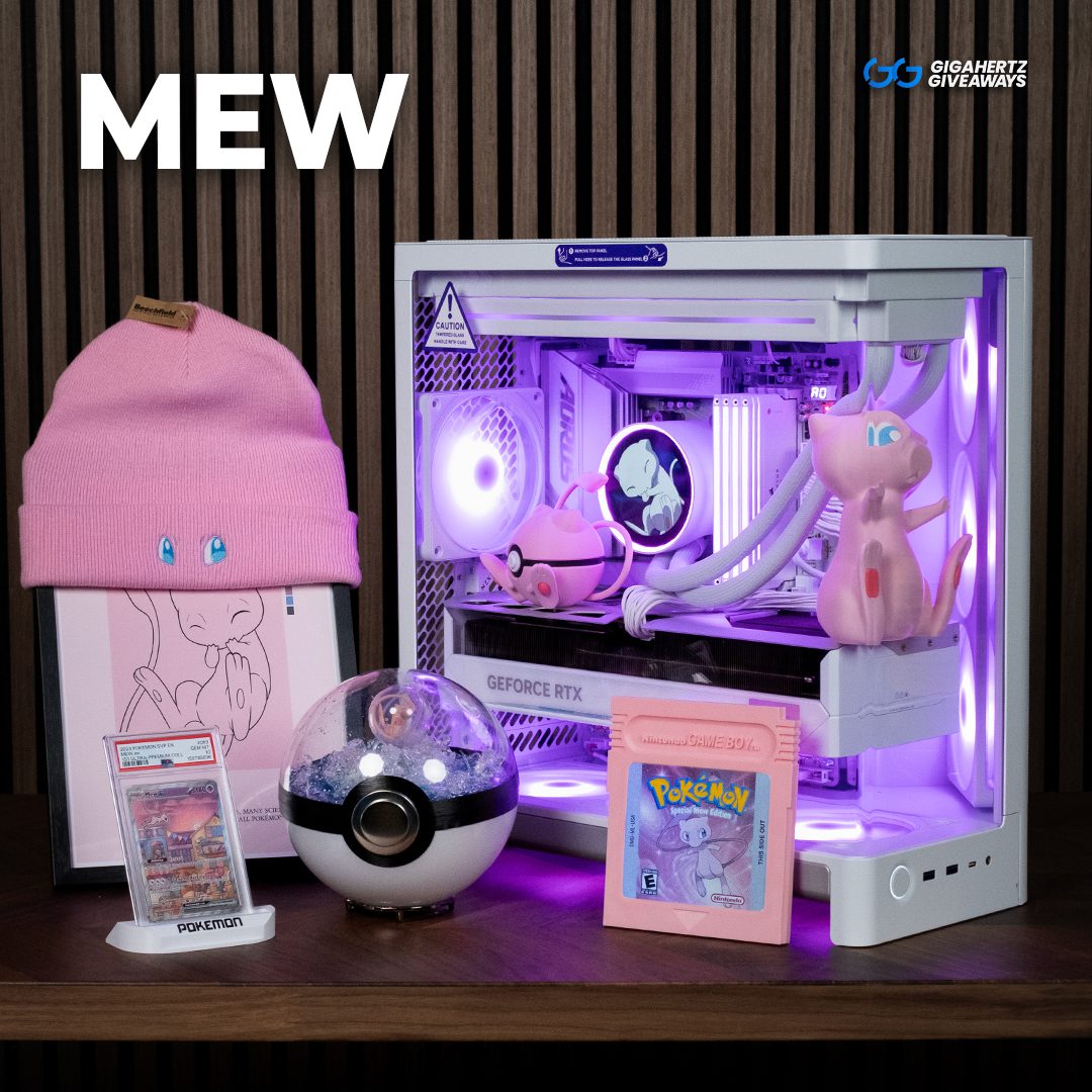 Mew | 9850X3D / RTX 5080 PC + 25 InstaWins