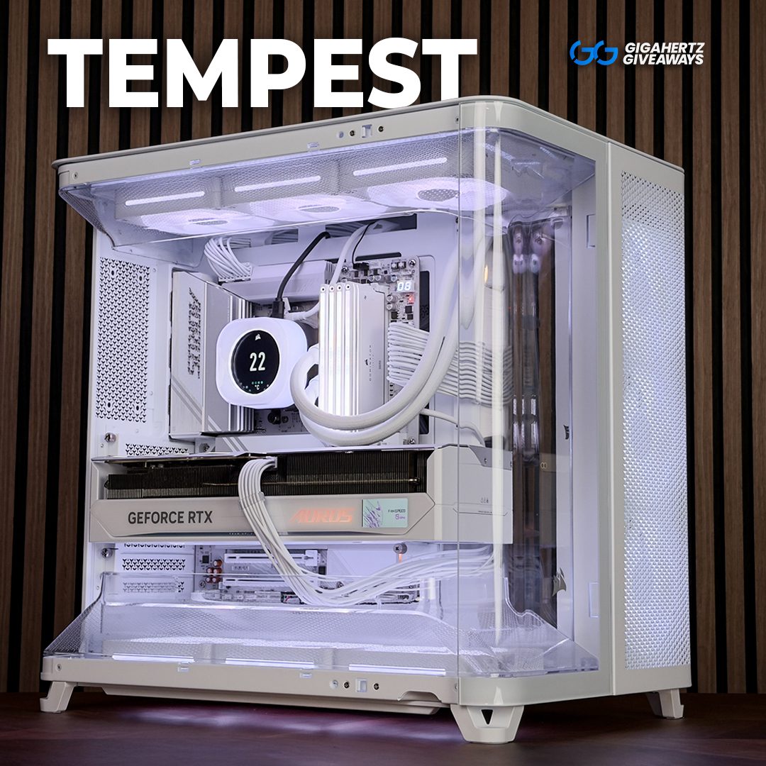Tempest | 9850X3D / RTX 5080 PC + 30 InstaWins