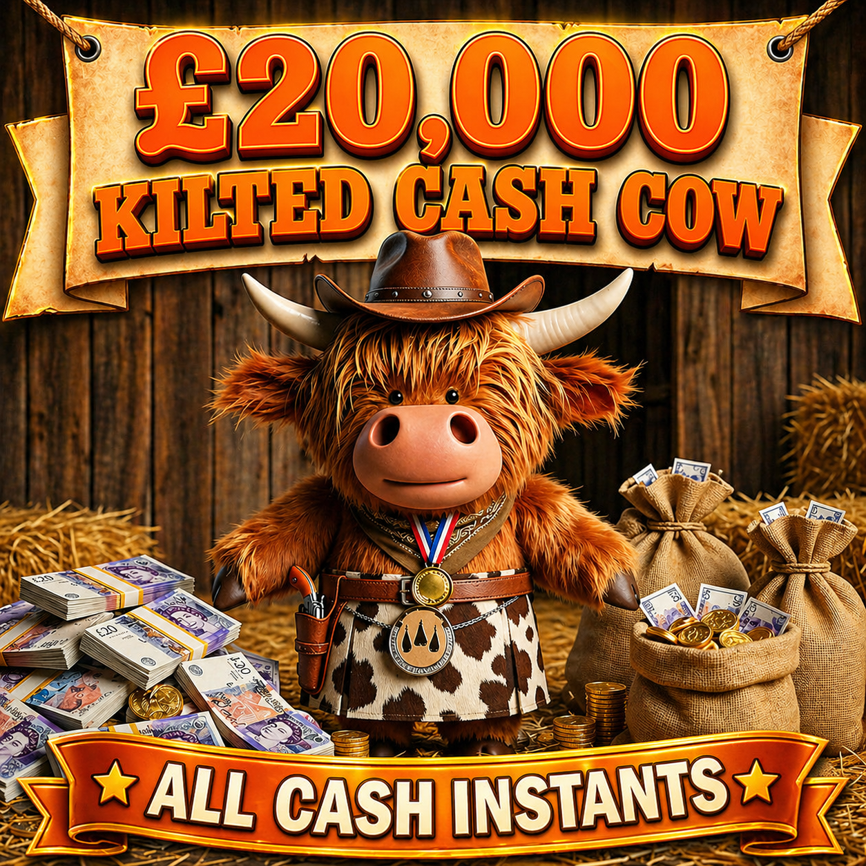 SHOW ME THE MONEY! £20,000 Cash Cow