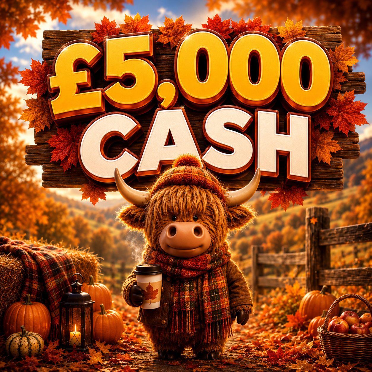 Win £5,000 Cash