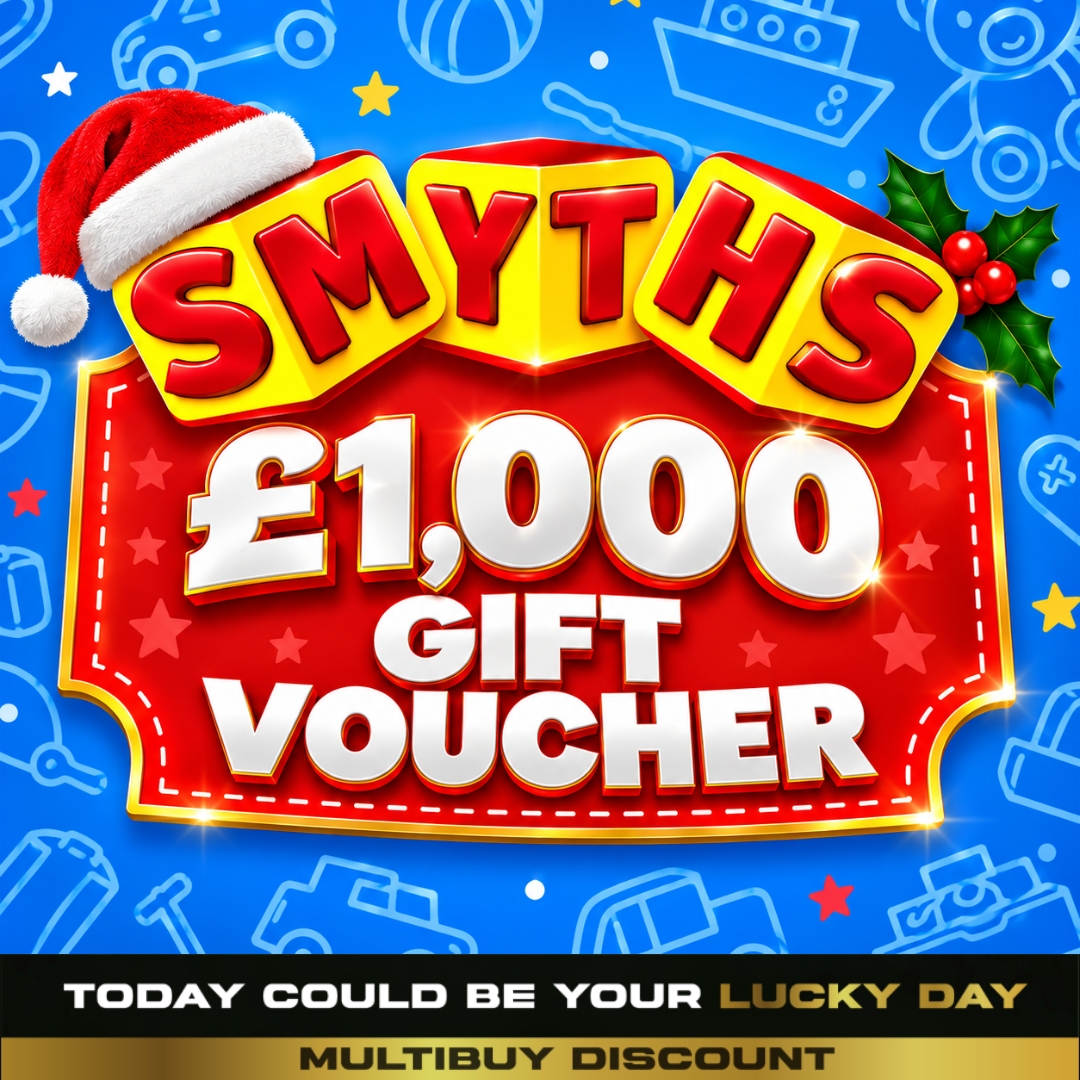 £1,000 Smyths Toys Voucher #2 (Auto Draw)