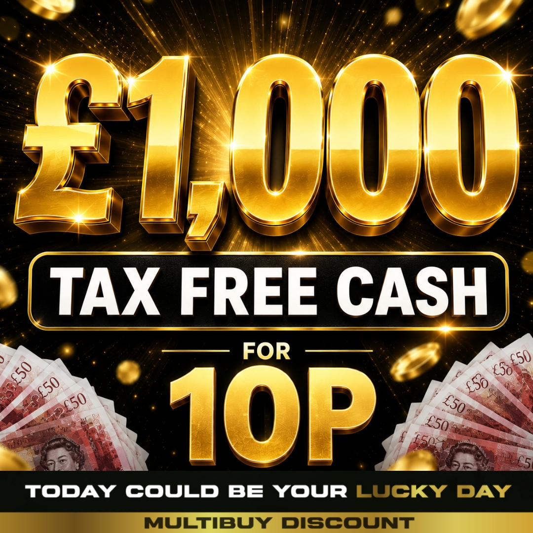 £1,000 Tax Free Cash for 10p #4