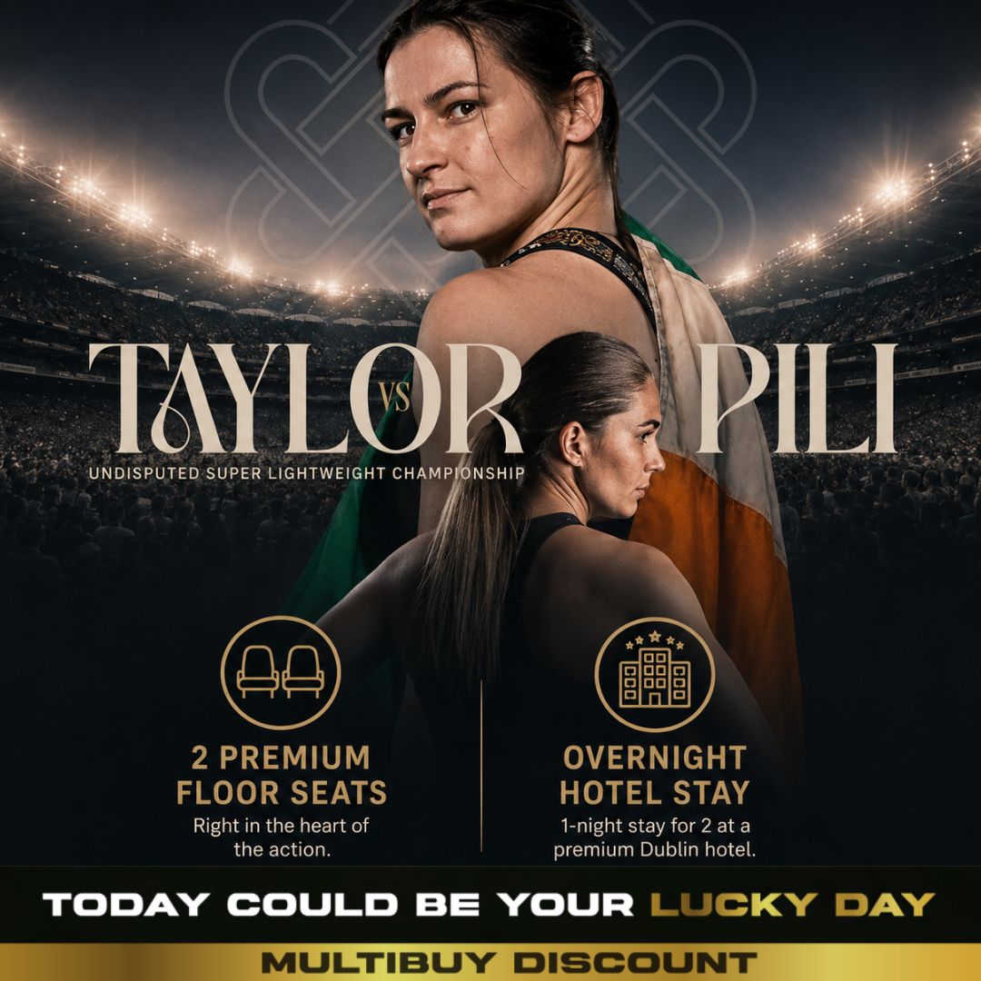 2 Premium Tickets to Katie Taylor at Croke Park #4