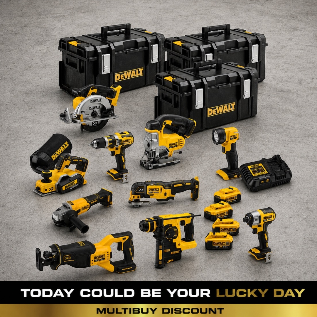 DeWalt XR 18V 10 Piece Cordless Power Tool Kit #2