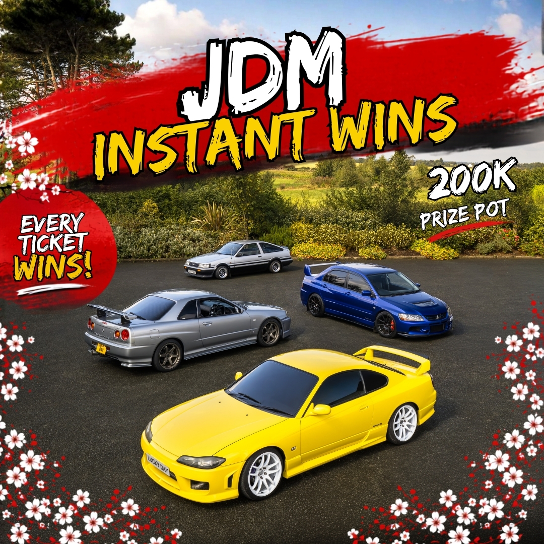 JDM Instant Wins – Every Ticket Wins!