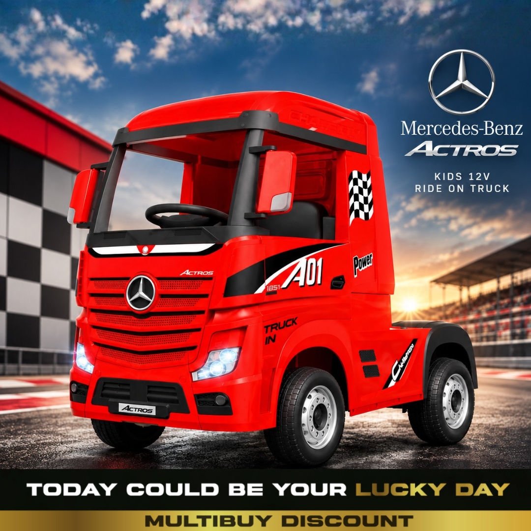Mercedes-Benz Artic Truck for Kids (Auto Draw)