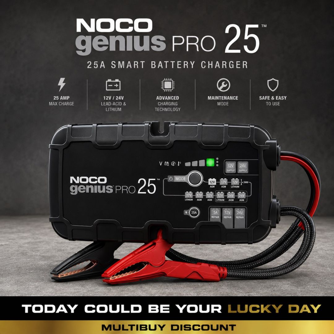 Noco Genius Pro 25a Battery Charger
