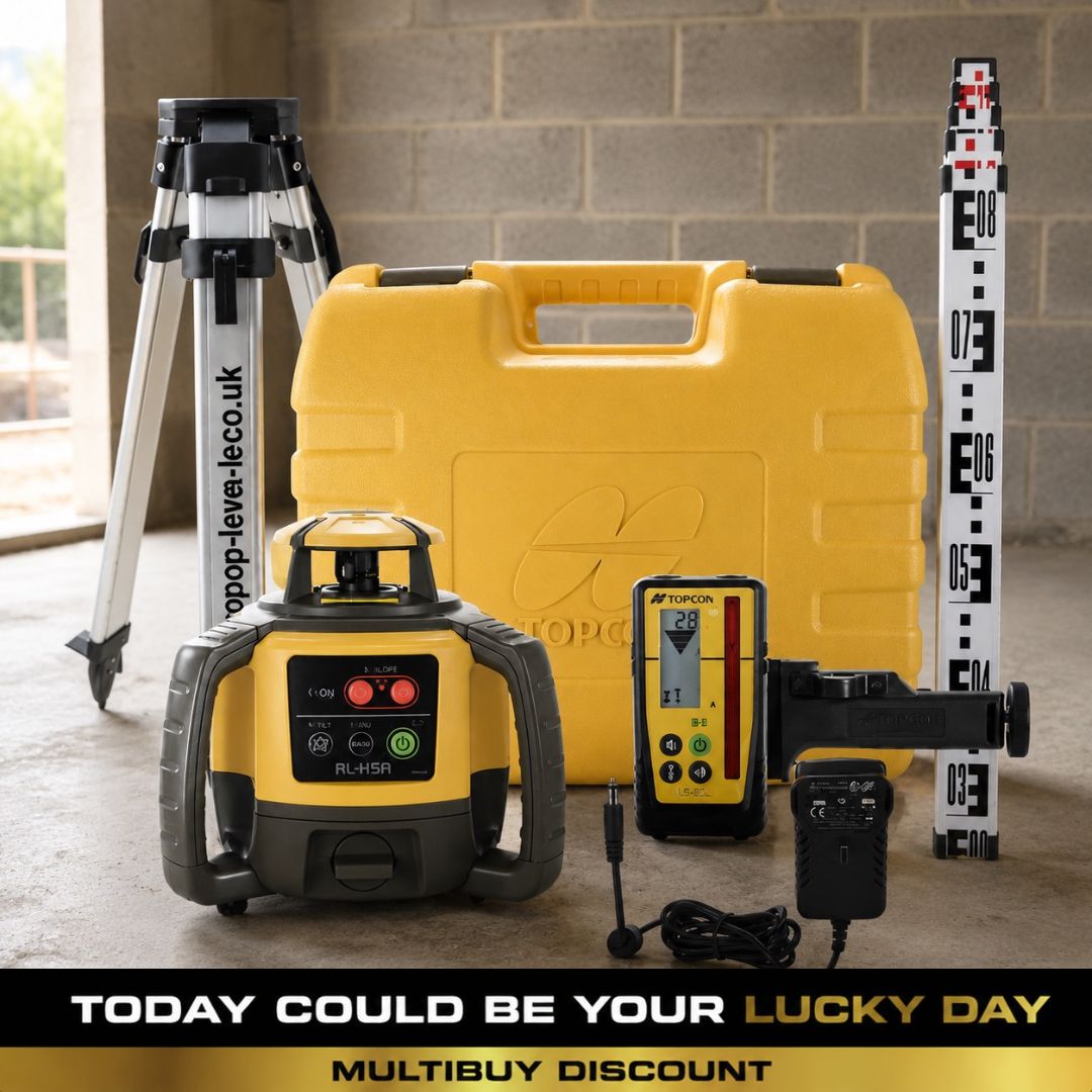Topcon RL-H5A Rotating Laser Level Kit #21