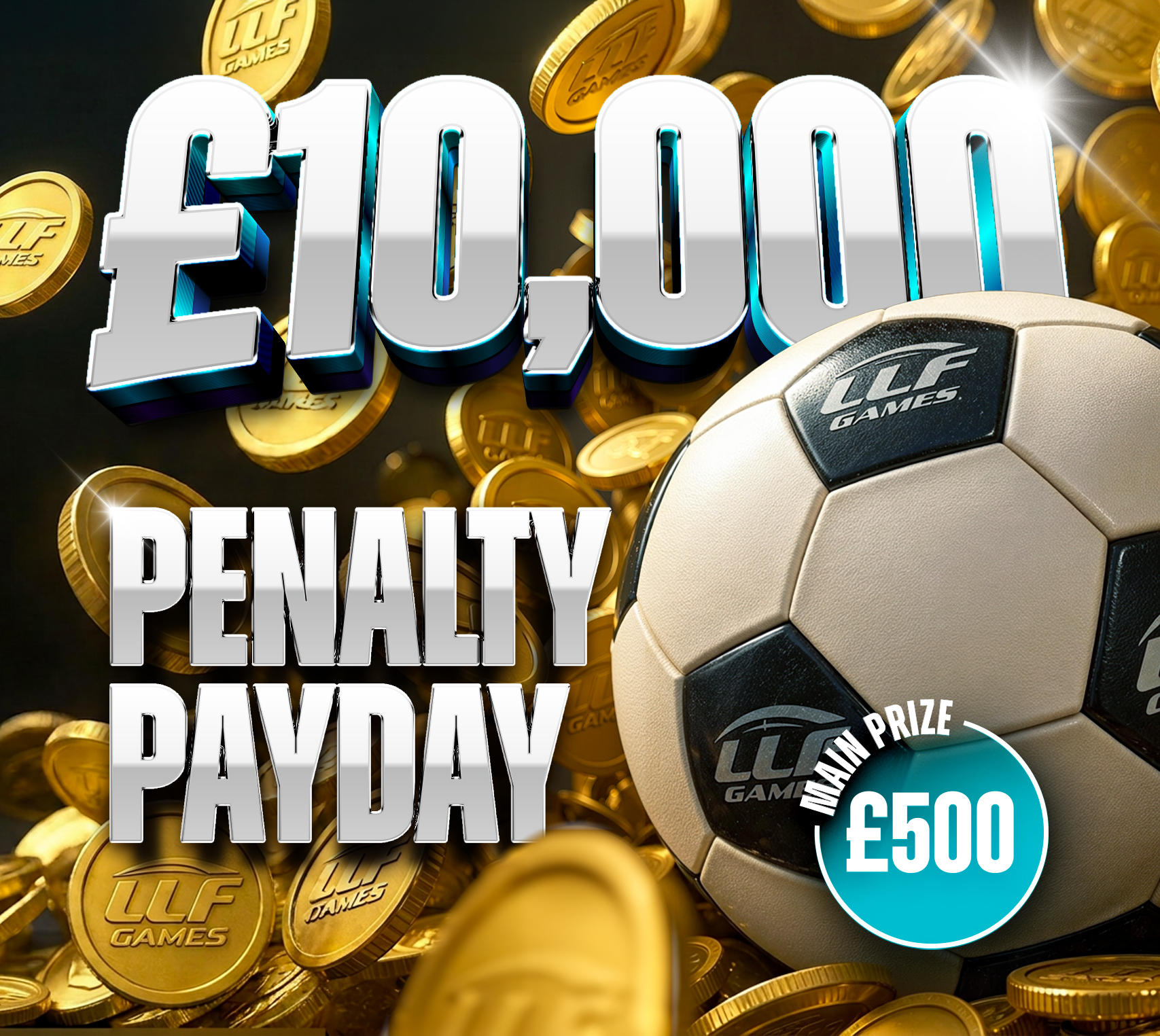 £10,000 Penalty Payday Instant Win (Score To Win)