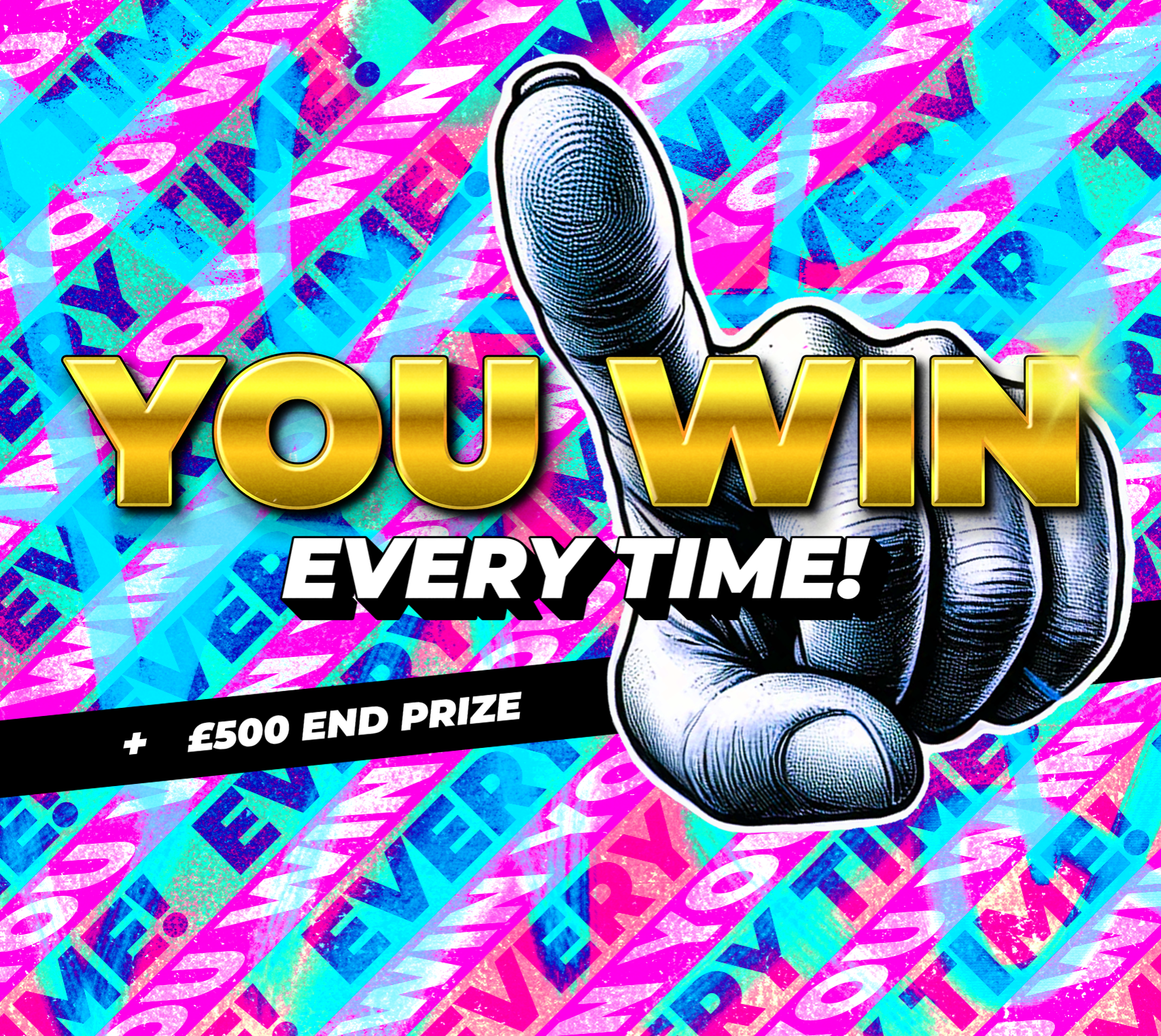 £3 Every Ticket Wins! Instant Win