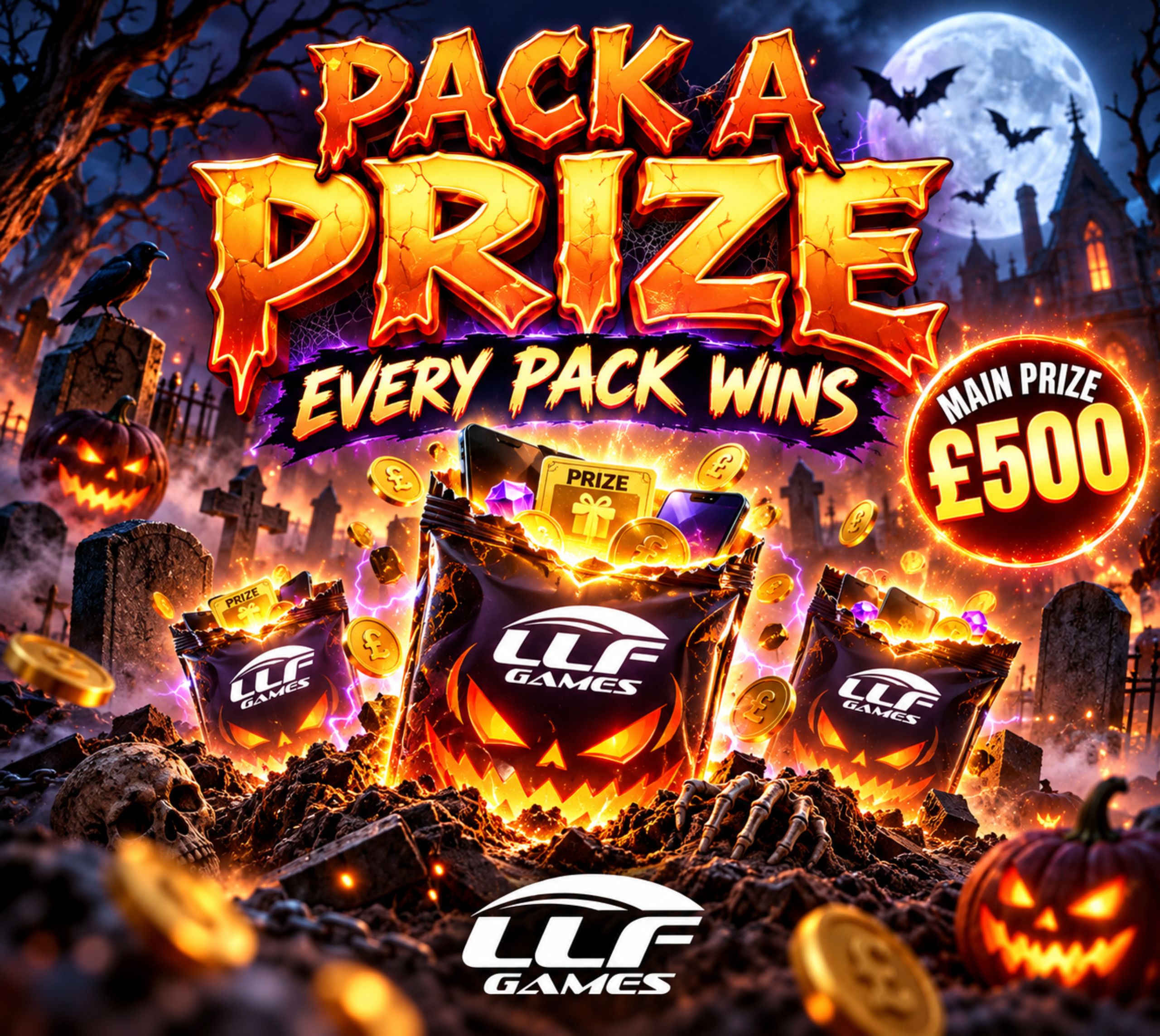 Pack A Prize! Every Ticket Wins!
