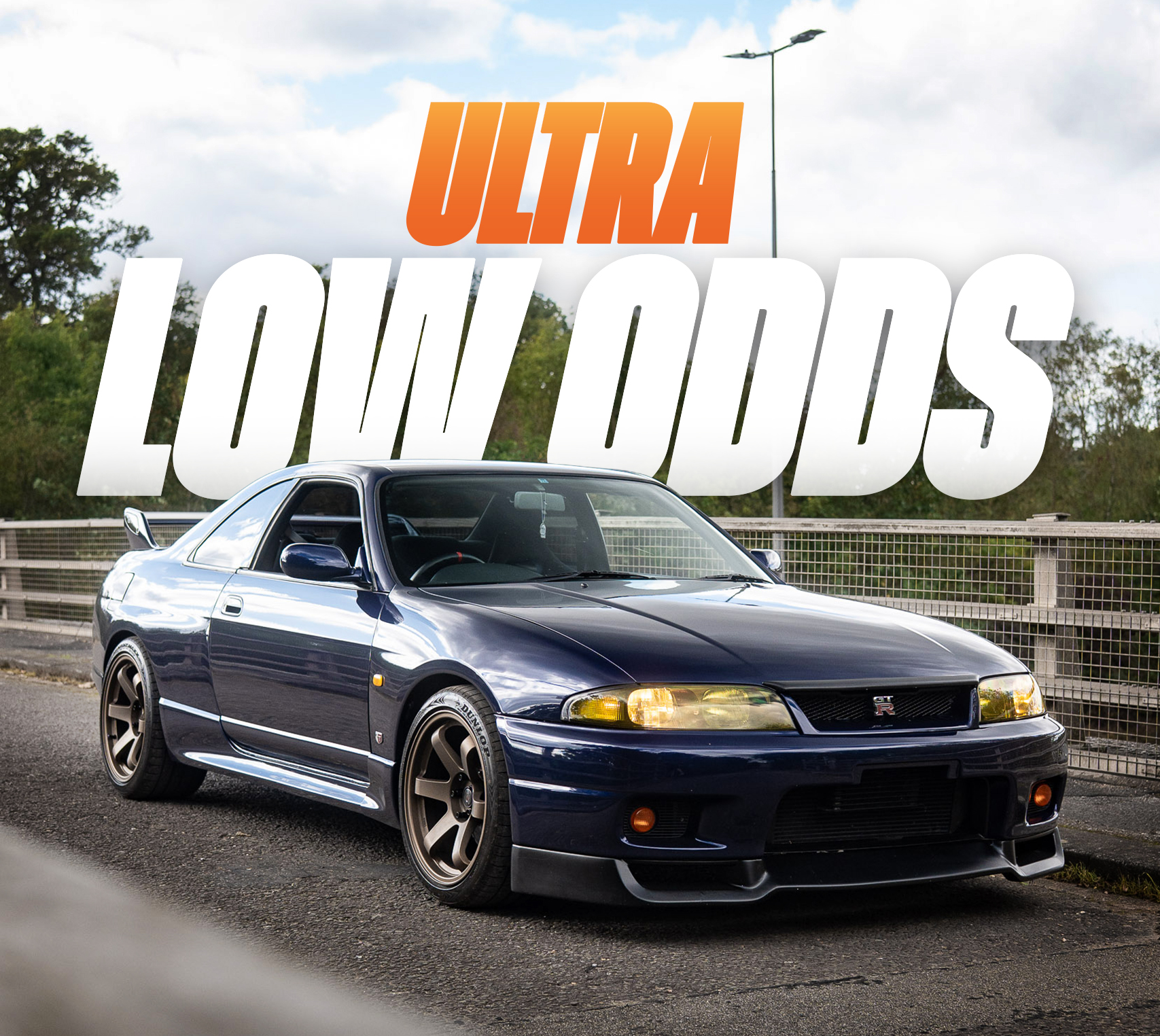 ULTRA-LOW ODDS! Win a 510bhp Nissan Skyline R33 GT-R V-Spec!