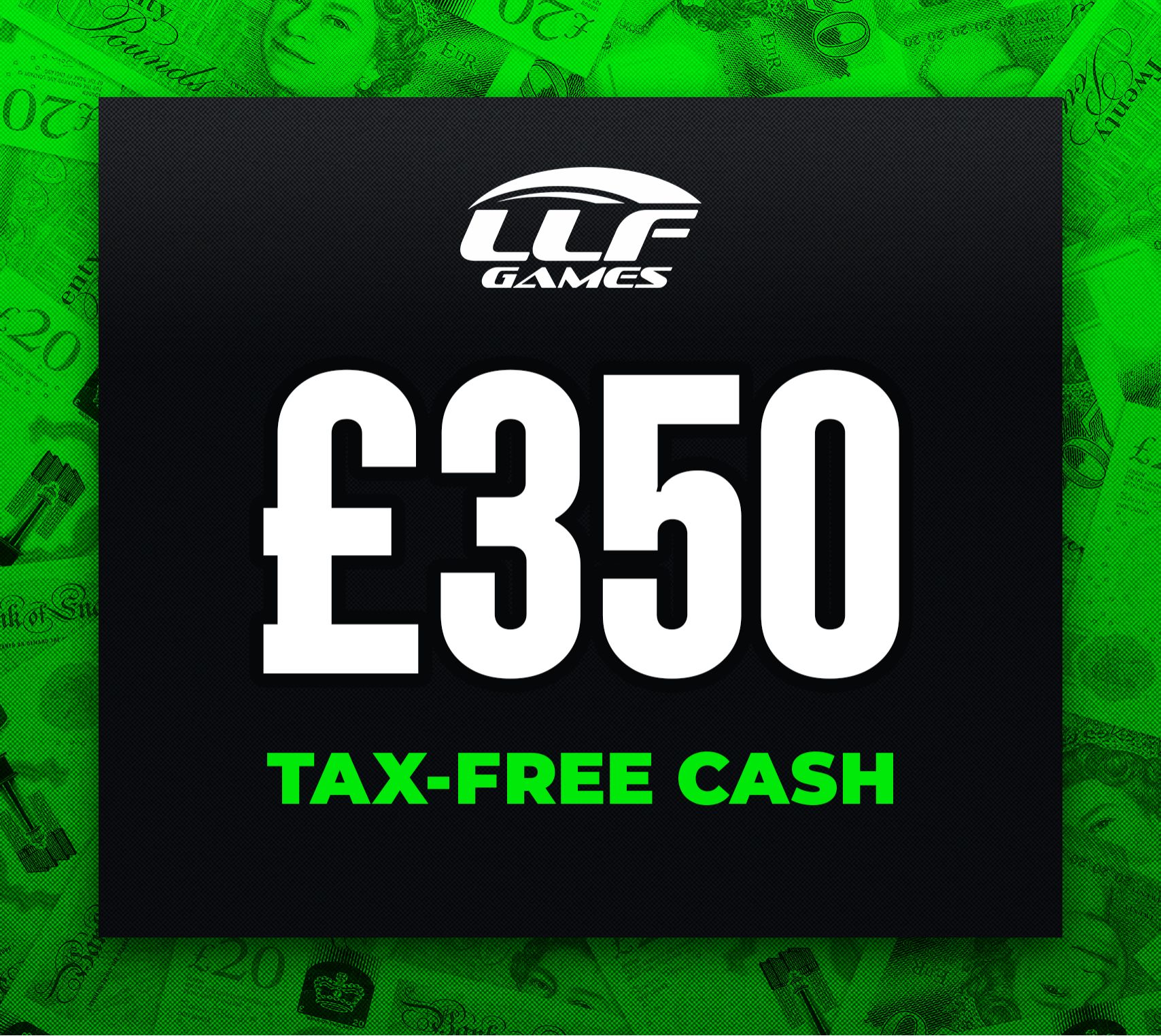 Win £350 Cash For £1.99!