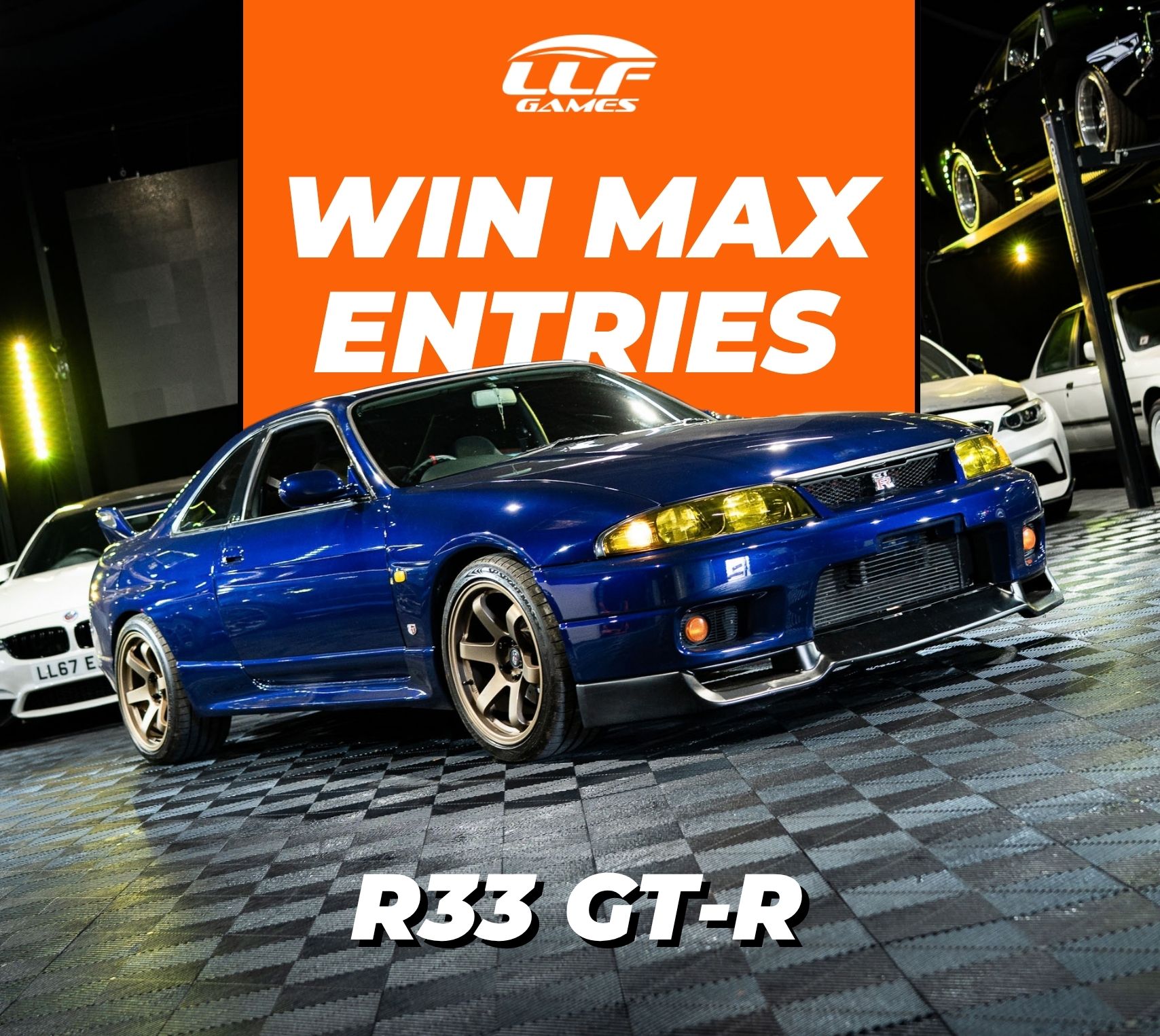 Win MAX Entries – Nissan R33 Skyline GT-R