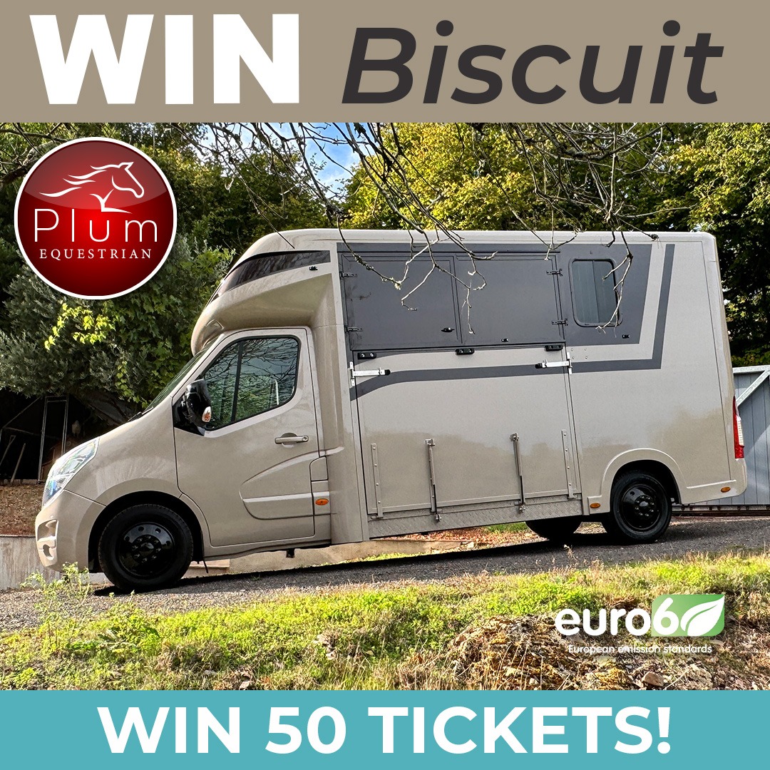 Big Mini Draw to Win 50 Tickets into Our New Horsebox or £20k Cash Draw for Just 99p
