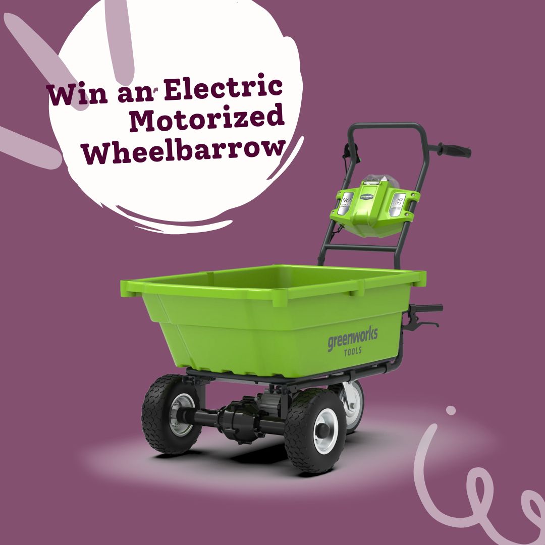 It's Back – Win a Fantastic Electric Motorised Wheelbarrow or Take the £500 Cash
