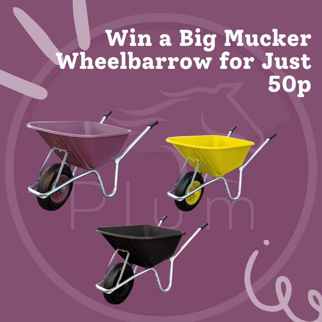 Win a Big Mucker Wheelbarrow for Just 50p