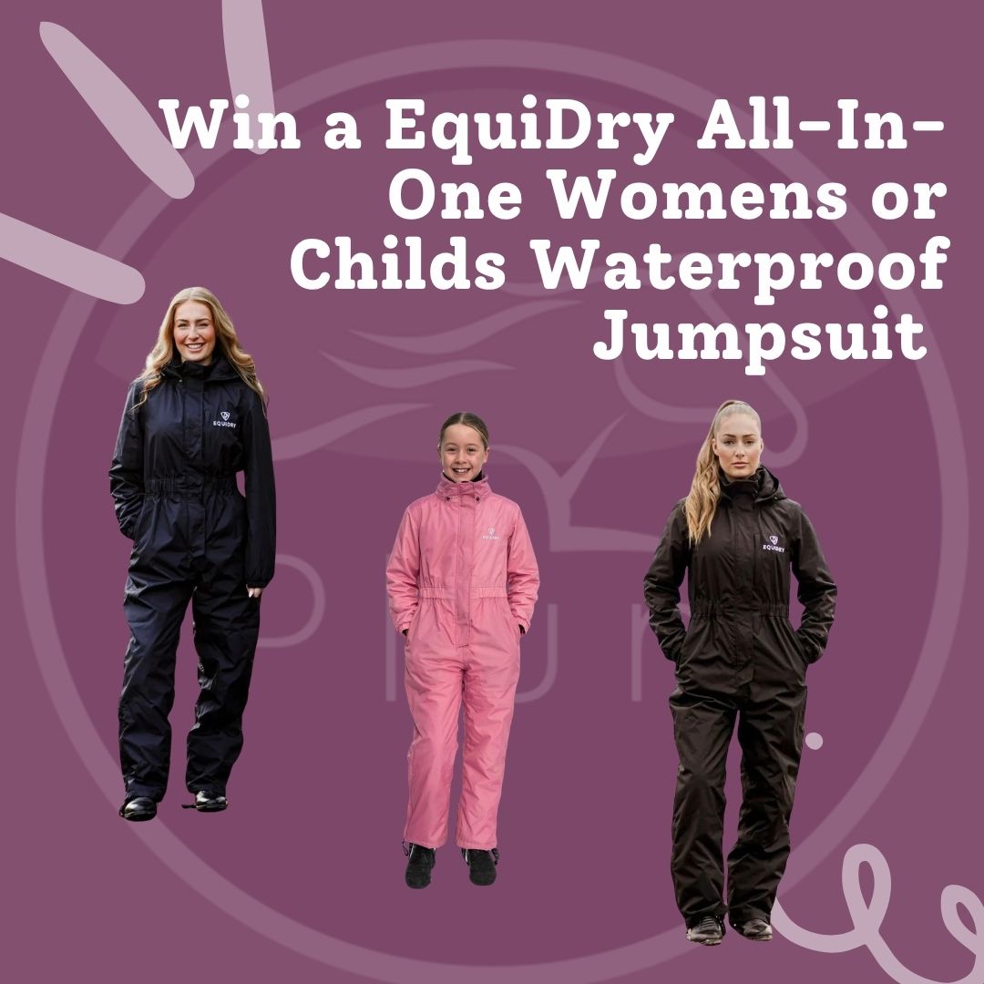Win a EquiDry All-In-One Womens or Childs Waterproof Jumpsuit