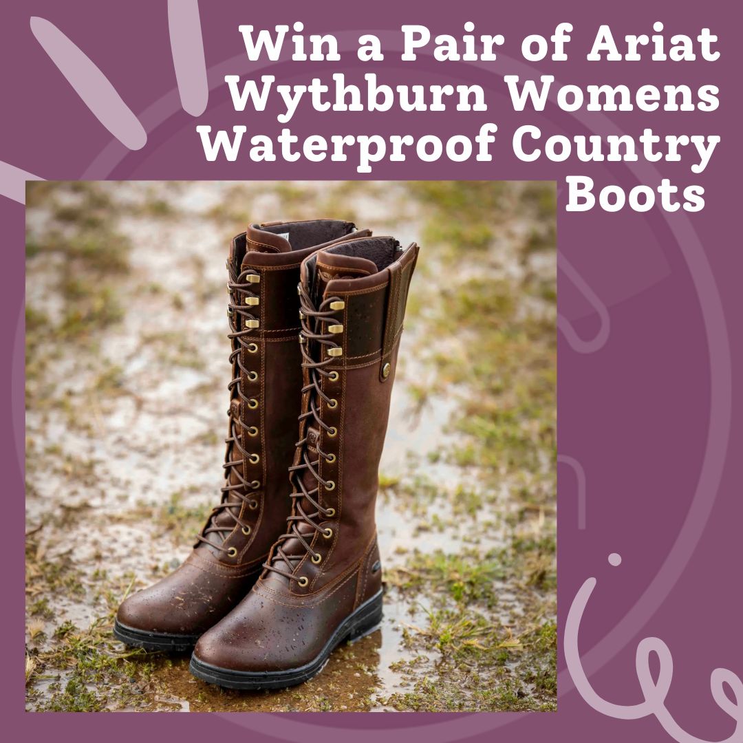 Win a Pair of Ariat Wythburn Womens Waterproof Country Boots