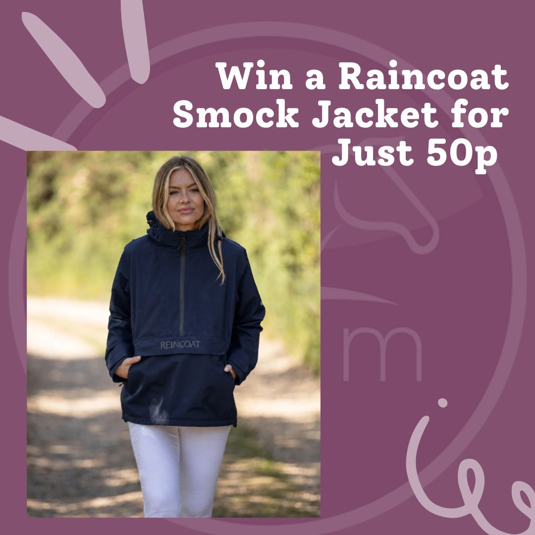 Win a Raincoat Smock Jacket for Just 50p
