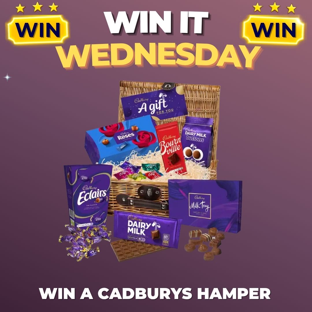 Win it Wednesday 99p Draw to Win a Cadburys Hamper of Treats