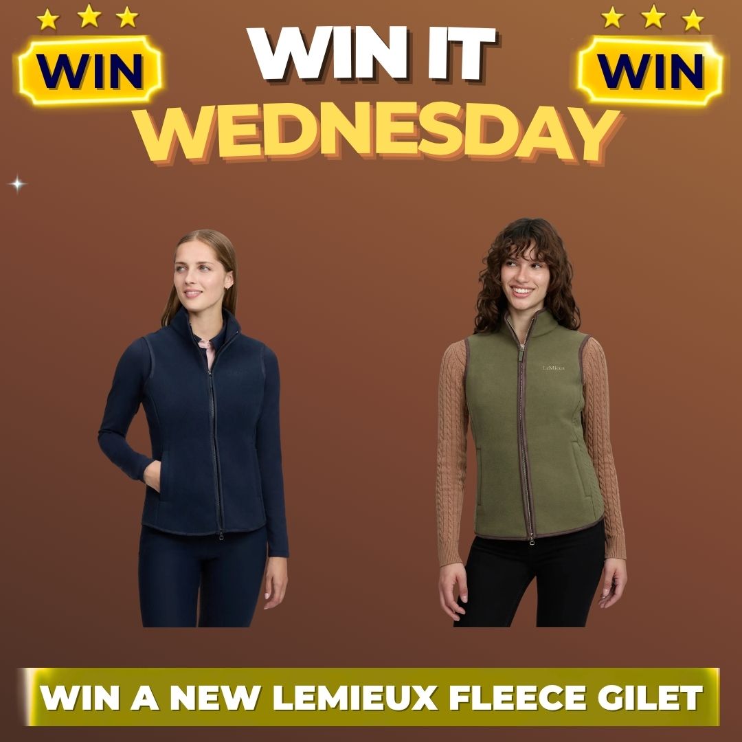 Win it Wednesday 99p Draw to Win A New LeMieux Fleece Gilet