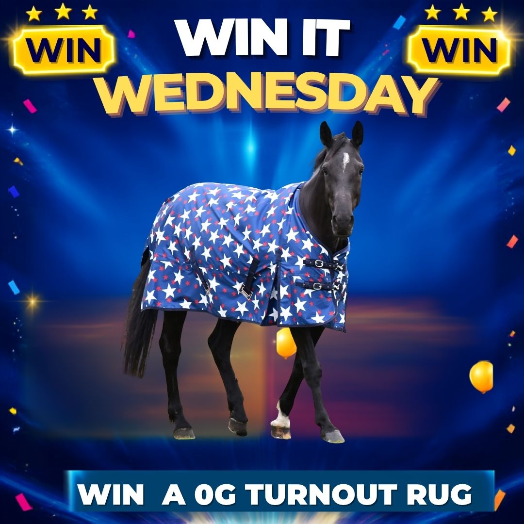 Win it Wednesday Draw to Win a 0G Turnout Rug