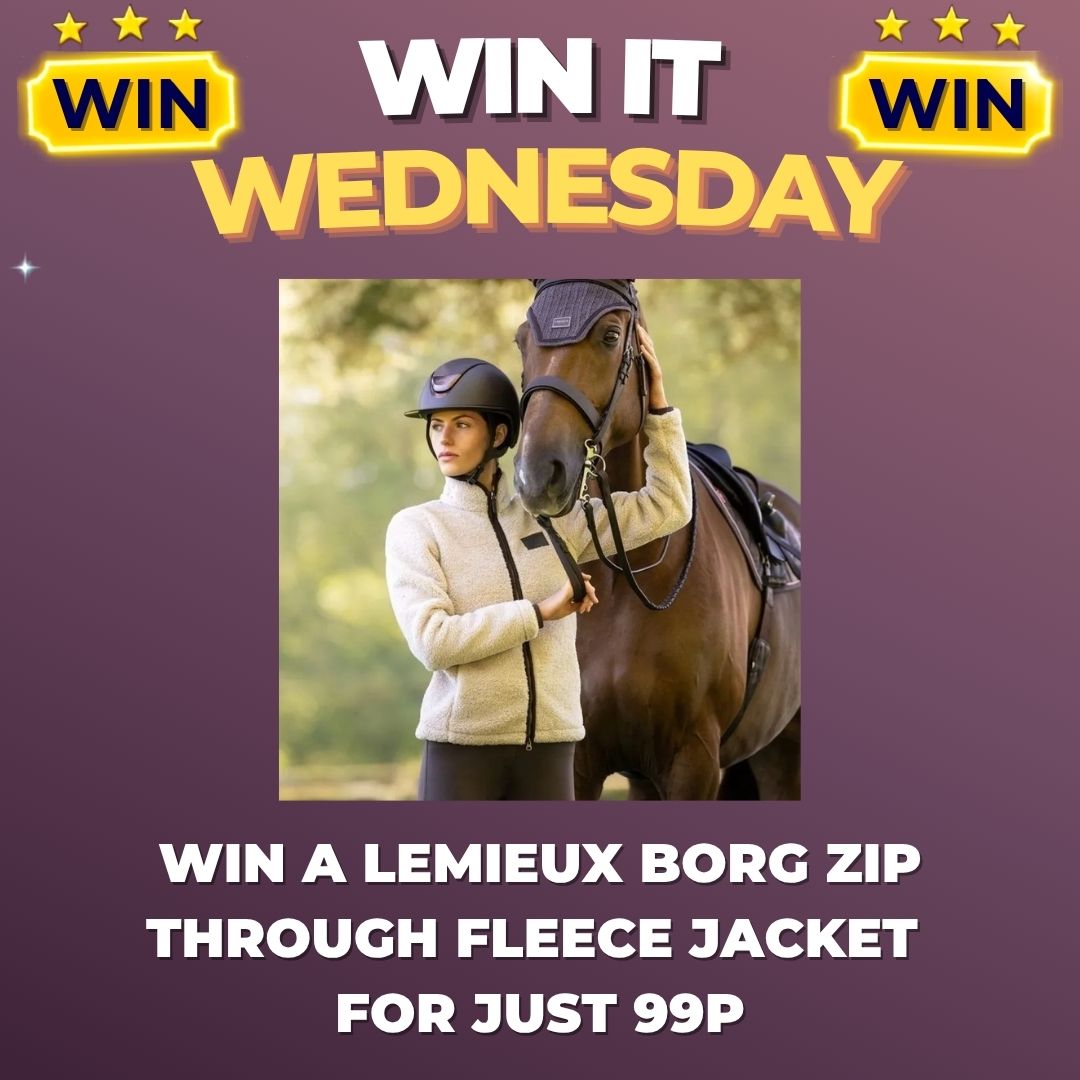 Win it Wednesday Draw to Win a LeMieux Borg Zip Through Fleece Jacket