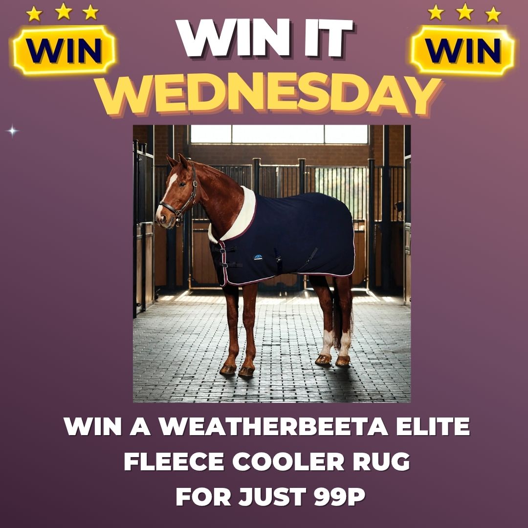 Win it Wednesday Draw to Win a WeatherBeeta Elite Fleece Cooler Rug