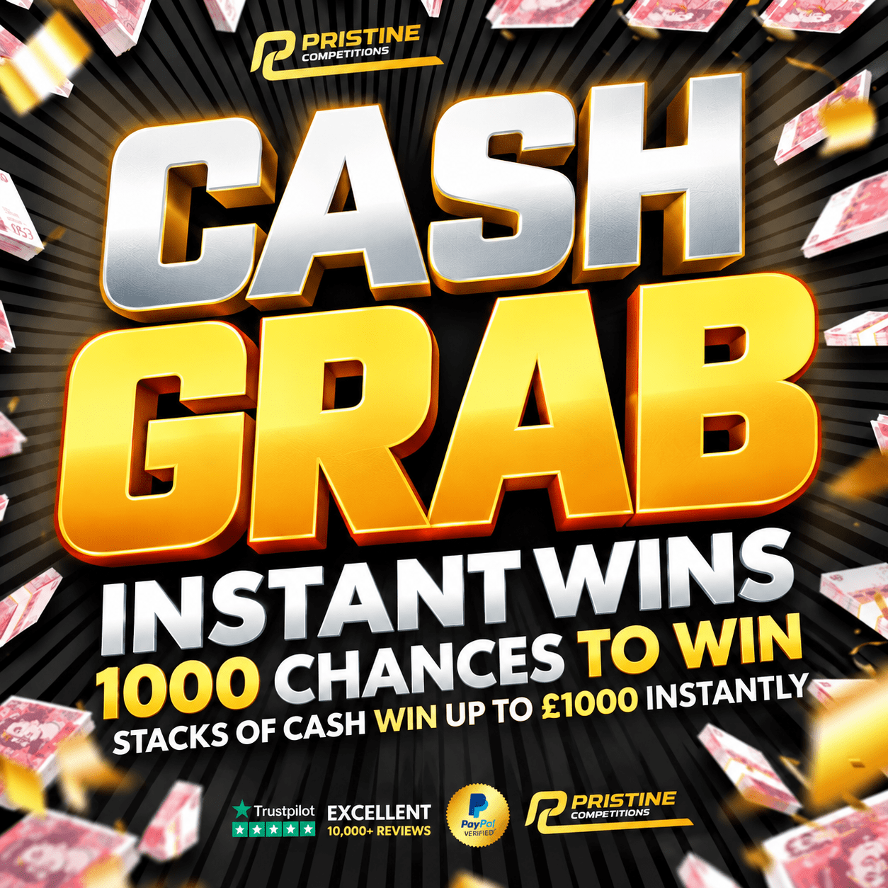 12p Cash Grab Instant Wins – 1,000 Prizes